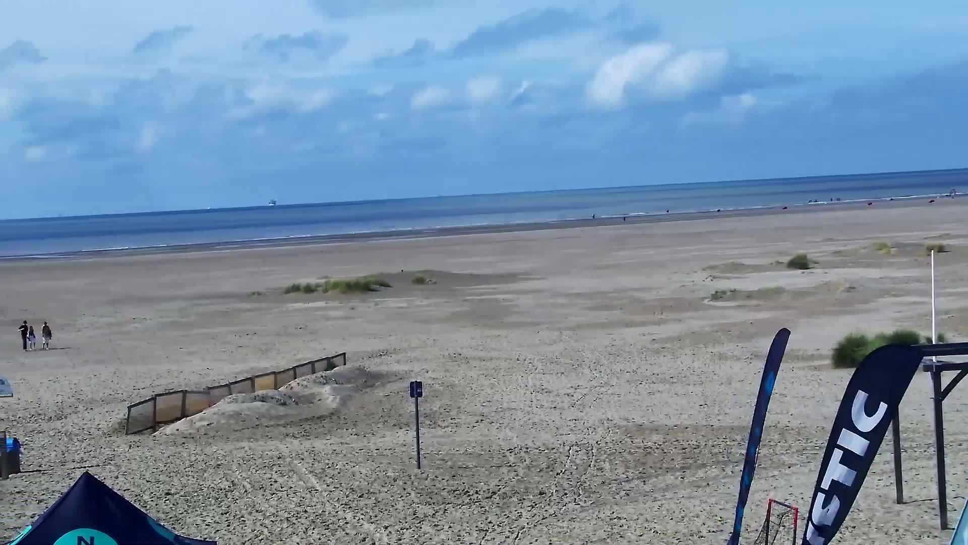 Zeebrugge, Strand Zeebrugge  Beach & Port Live Cam -  Bruges, West Flanders (Flandre-Occidentale), Flemish (Flamande), Belgium