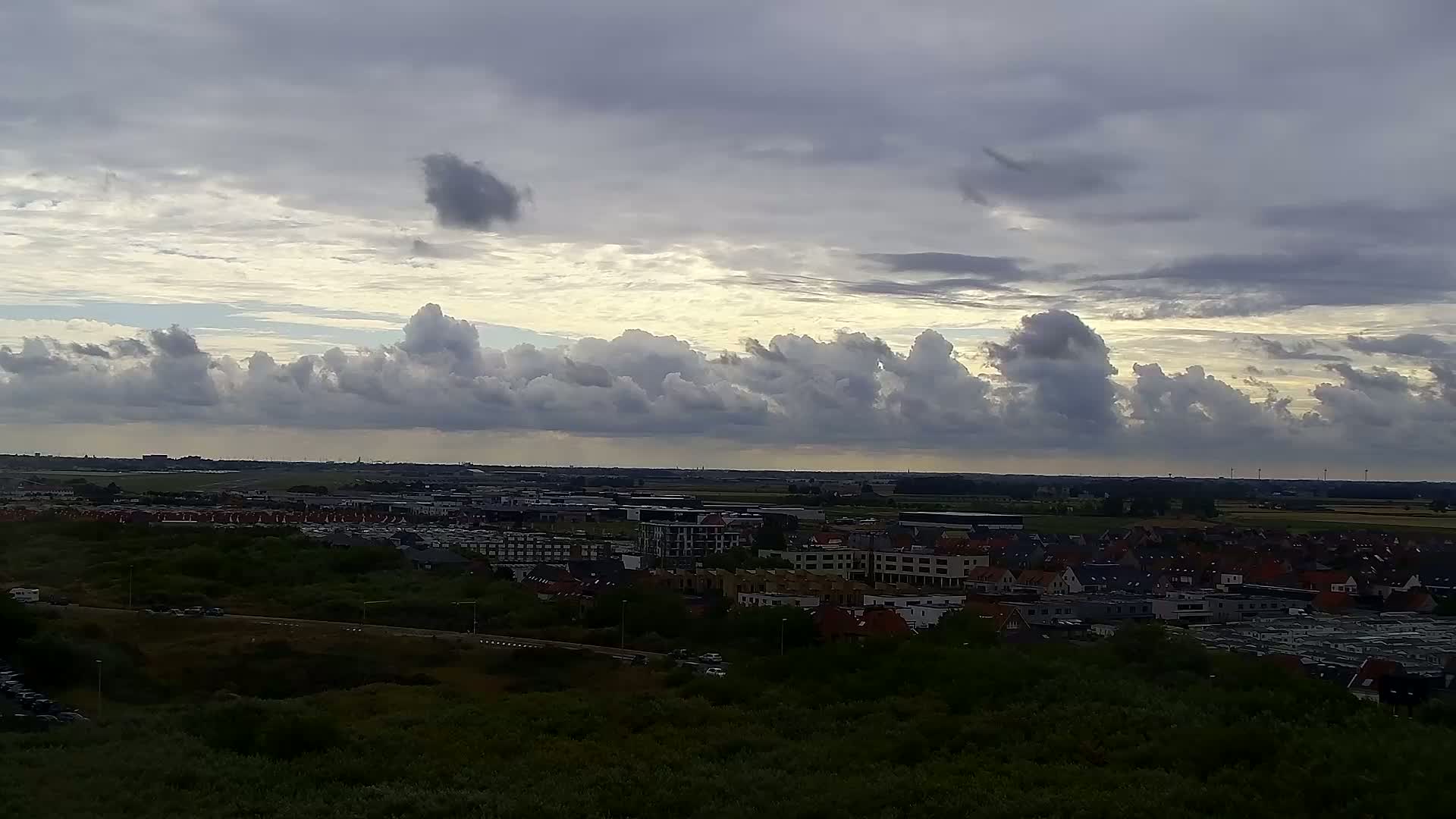 Middelkerke Comune & Middelkerke Strand Beach Skyline Live Cam  - Ostend(Ostende), West Flanders (Flandre-Occidentale), Flemish (Flamande), Belgium