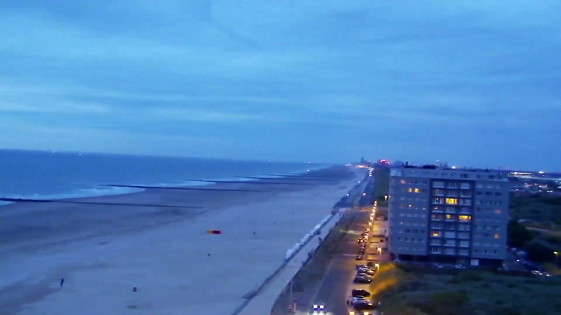 Middelkerke Comune & Middelkerke Strand Beach Skyline Live Cam  - Ostend(Ostende), West Flanders (Flandre-Occidentale), Flemish (Flamande), Belgium