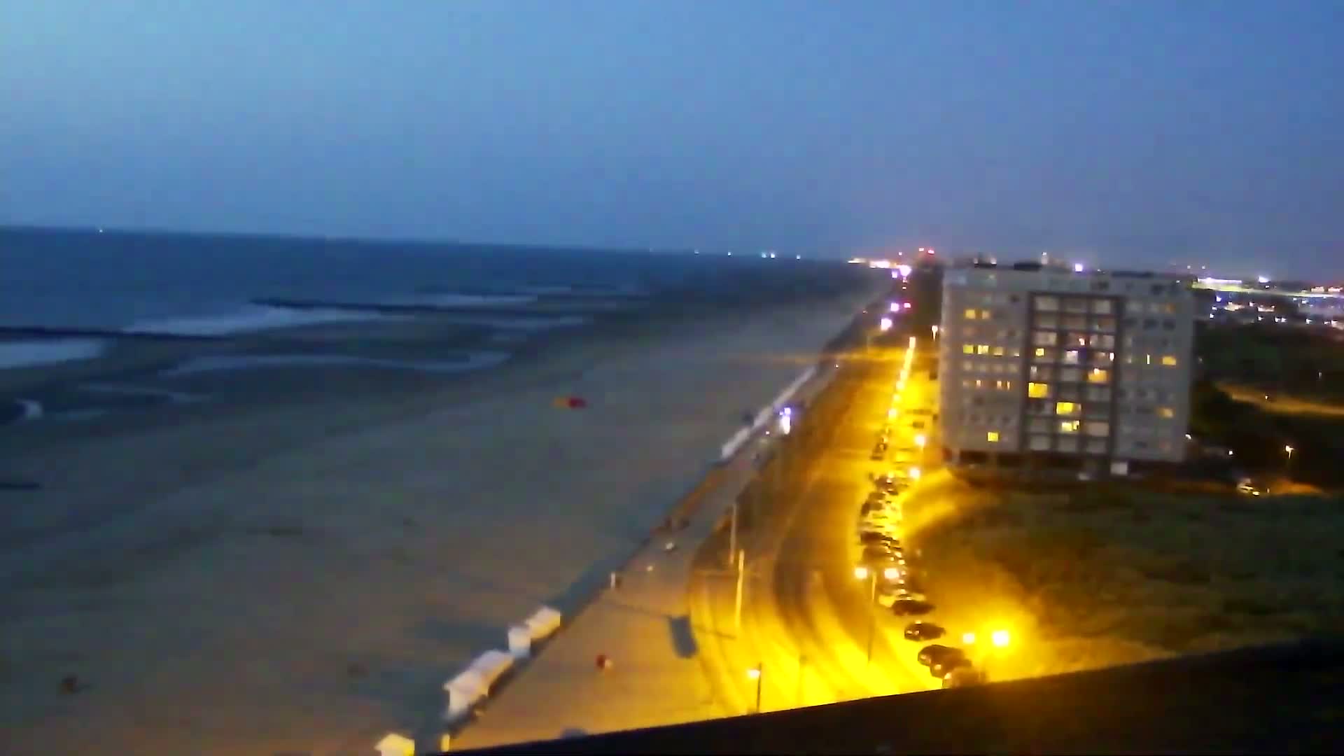 Middelkerke Comune & Middelkerke Strand Beach Skyline Live Cam  - Ostend(Ostende), West Flanders (Flandre-Occidentale), Flemish (Flamande), Belgium