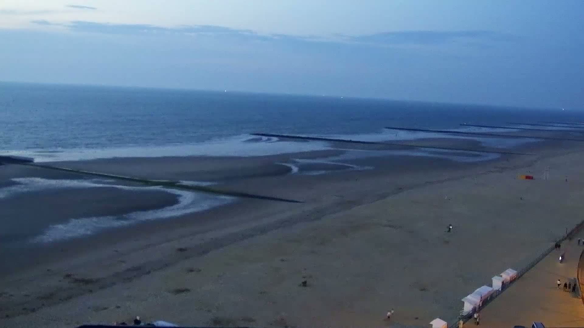 Middelkerke Comune & Middelkerke Strand Beach Skyline Live Cam  - Ostend(Ostende), West Flanders (Flandre-Occidentale), Flemish (Flamande), Belgium