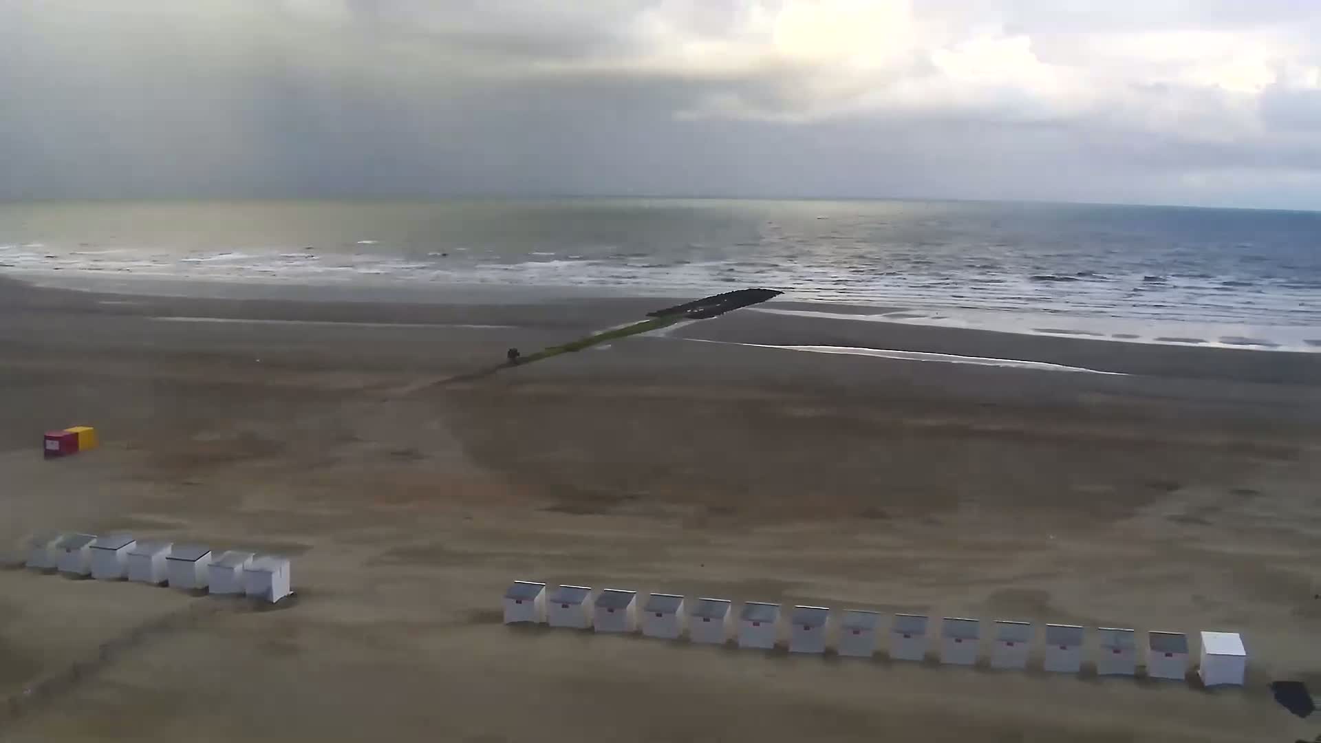 Nieuwpoort Comune & Plage Skyline Live Cam - Veurne (Furnes), West Flanders (Flandre-Occidentale), Flemish (Flamande), Belgium