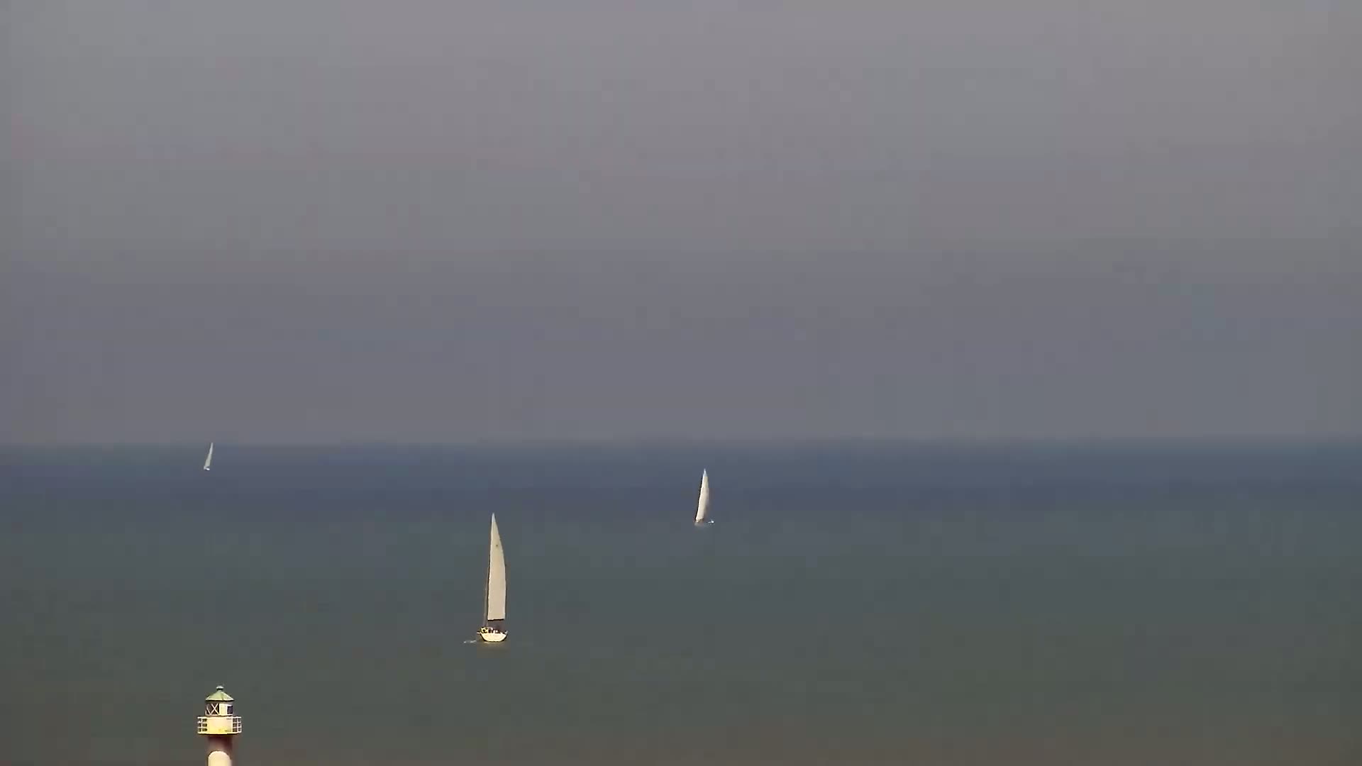 Nieuwpoort Comune & Plage Skyline Live Cam - Veurne (Furnes), West Flanders (Flandre-Occidentale), Flemish (Flamande), Belgium