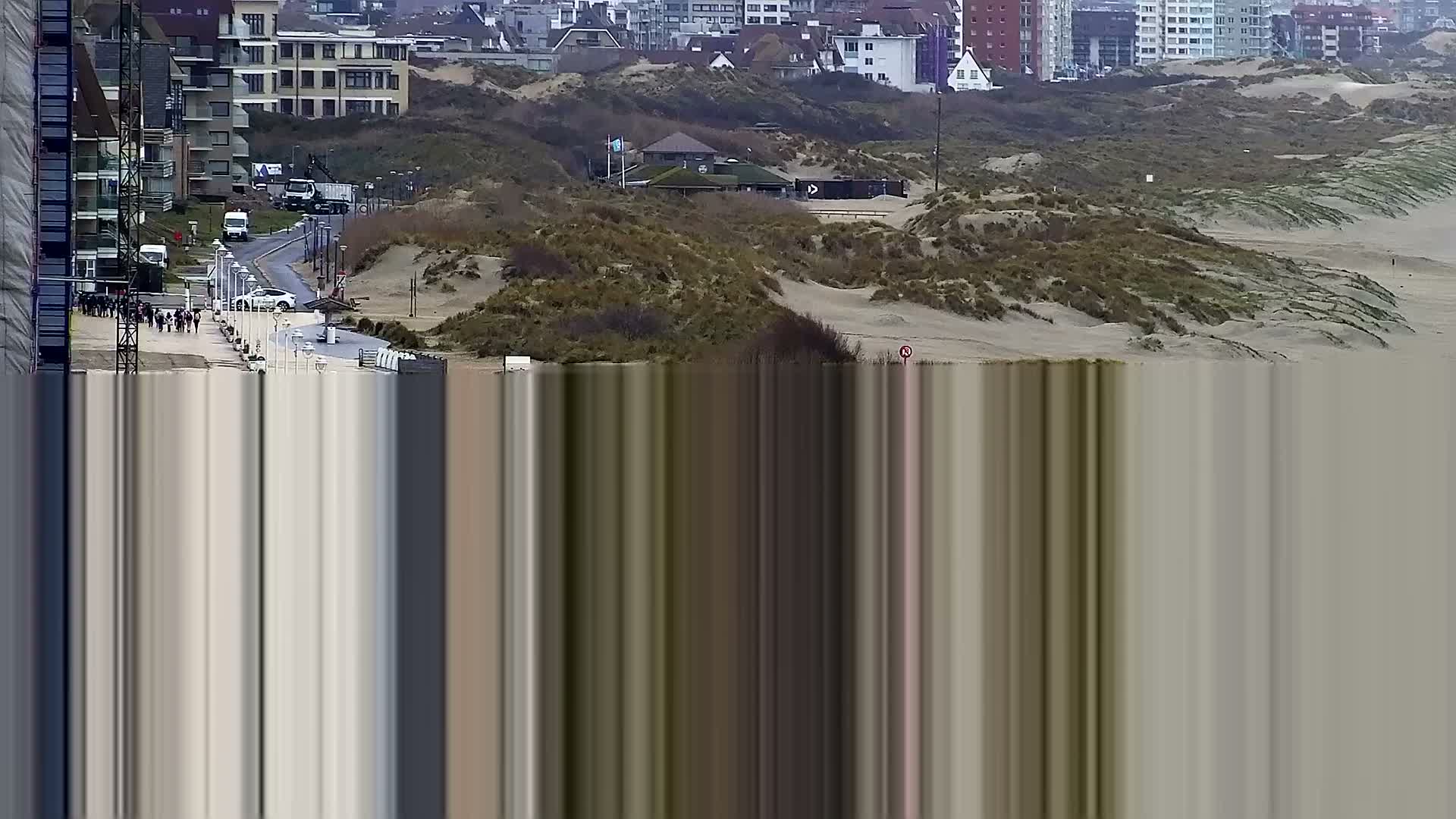 Nieuwpoort Comune & Plage Skyline Live Cam - Veurne (Furnes), West Flanders (Flandre-Occidentale), Flemish (Flamande), Belgium