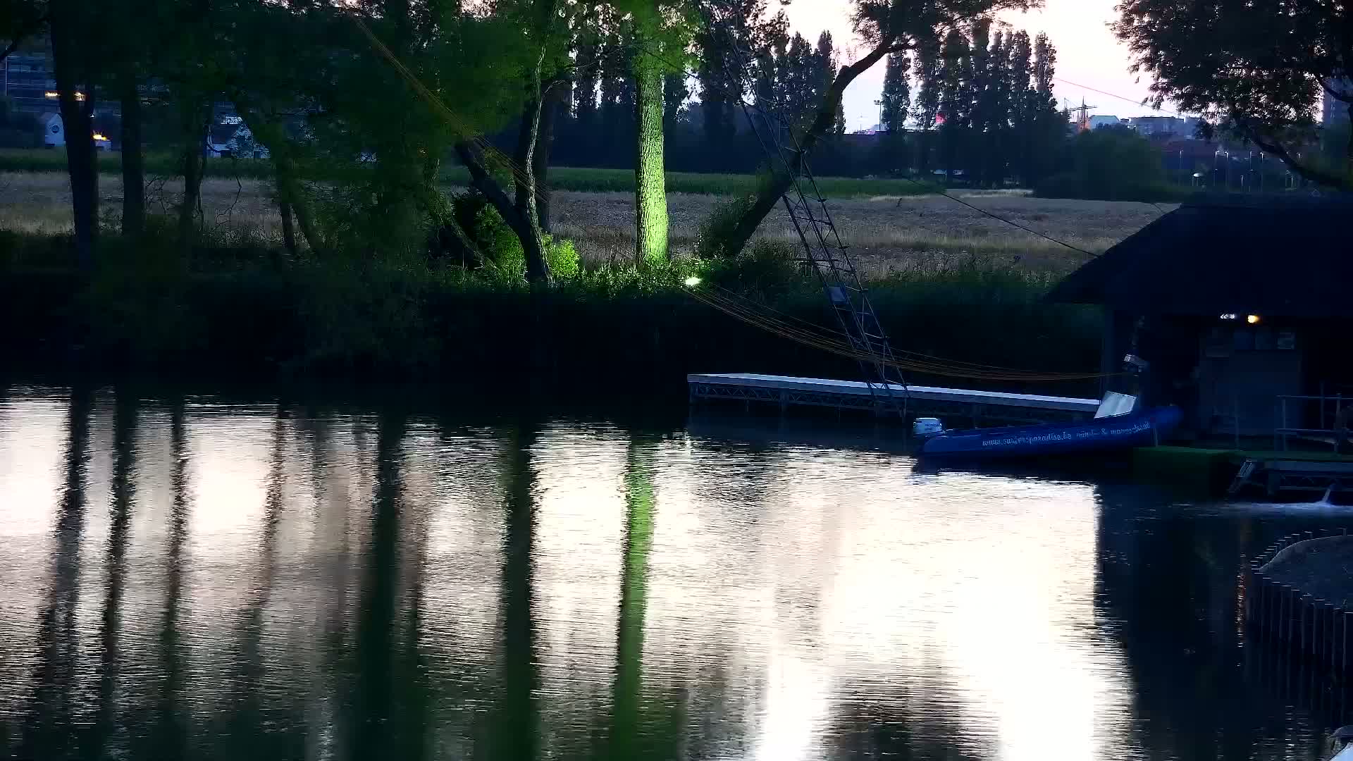 Knokke-Heist, Put van de Cloedet Sport Lake (De Cloedet Pond) Live Cam - Bruges, West Flanders (Flandre-Occidentale), Flemish (Flamande), Belgium