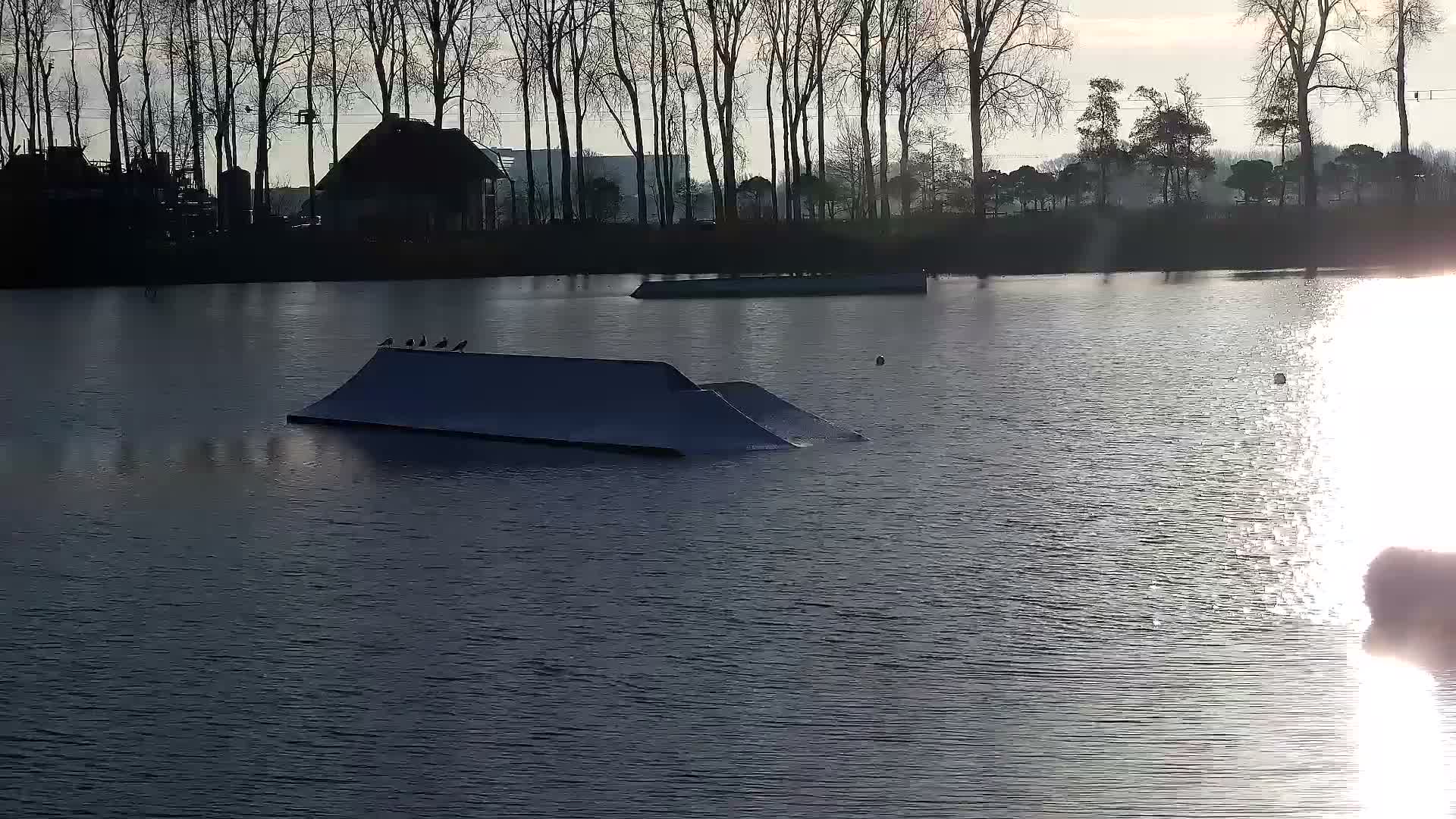 Knokke-Heist, Put van de Cloedet Sport Lake (De Cloedet Pond) Live Cam - Bruges, West Flanders (Flandre-Occidentale), Flemish (Flamande), Belgium