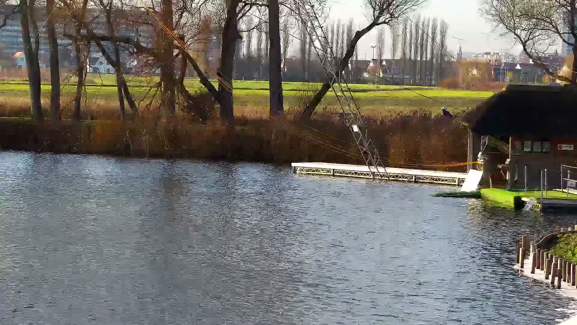 Knokke-Heist, Put van de Cloedet Sport Lake (De Cloedet Pond) Live Cam - Bruges, West Flanders (Flandre-Occidentale), Flemish (Flamande), Belgium