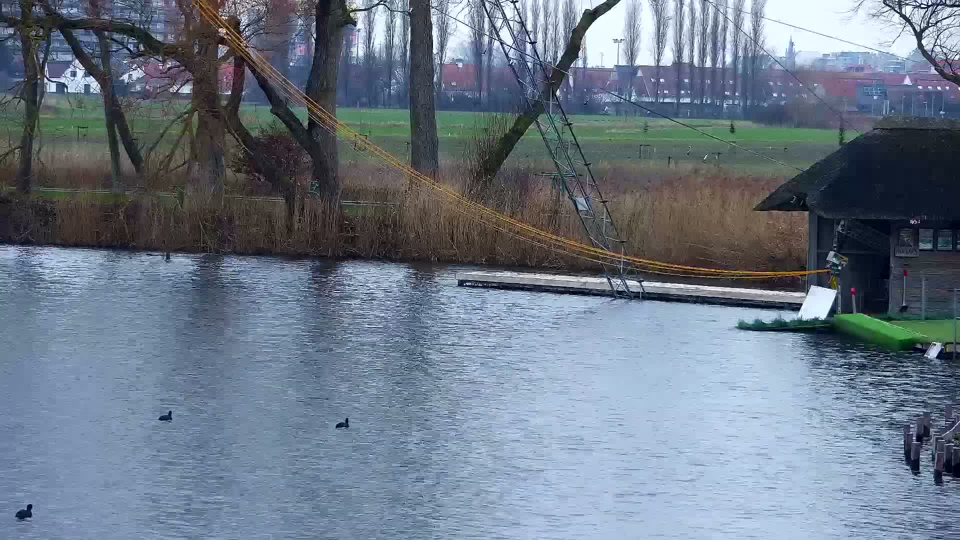 Knokke-Heist, Put van de Cloedet Sport Lake (De Cloedet Pond) Live Cam - Bruges, West Flanders (Flandre-Occidentale), Flemish (Flamande), Belgium