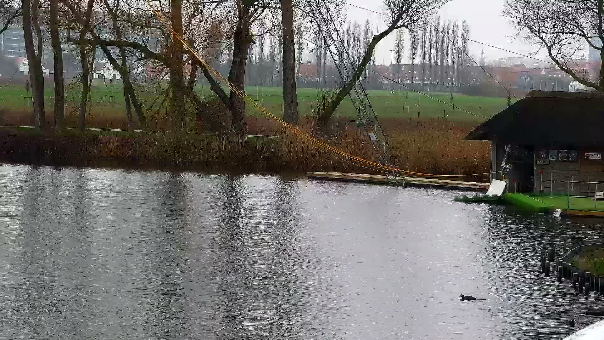 Knokke-Heist, Put van de Cloedet Sport Lake (De Cloedet Pond) Live Cam - Bruges, West Flanders (Flandre-Occidentale), Flemish (Flamande), Belgium
