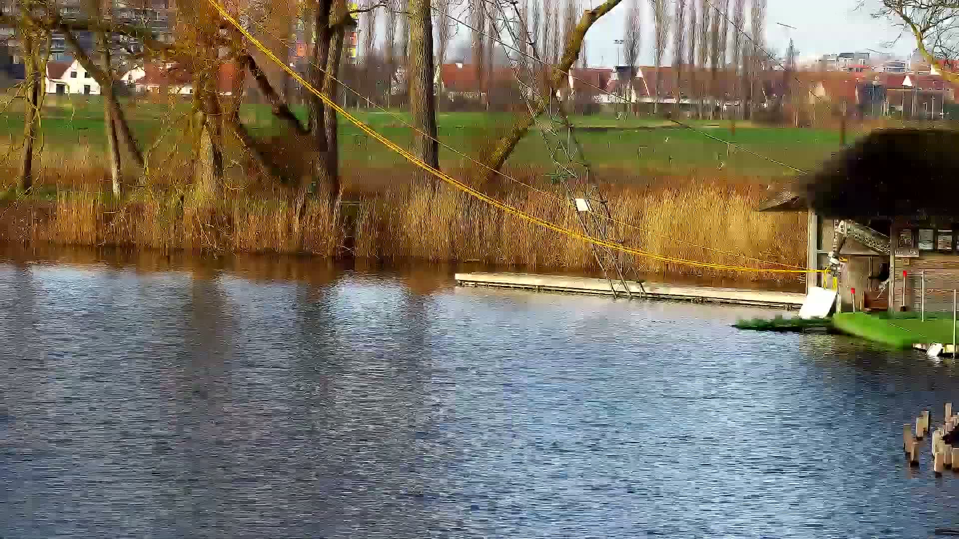 Knokke-Heist, Put van de Cloedet Sport Lake (De Cloedet Pond) Live Cam - Bruges, West Flanders (Flandre-Occidentale), Flemish (Flamande), Belgium