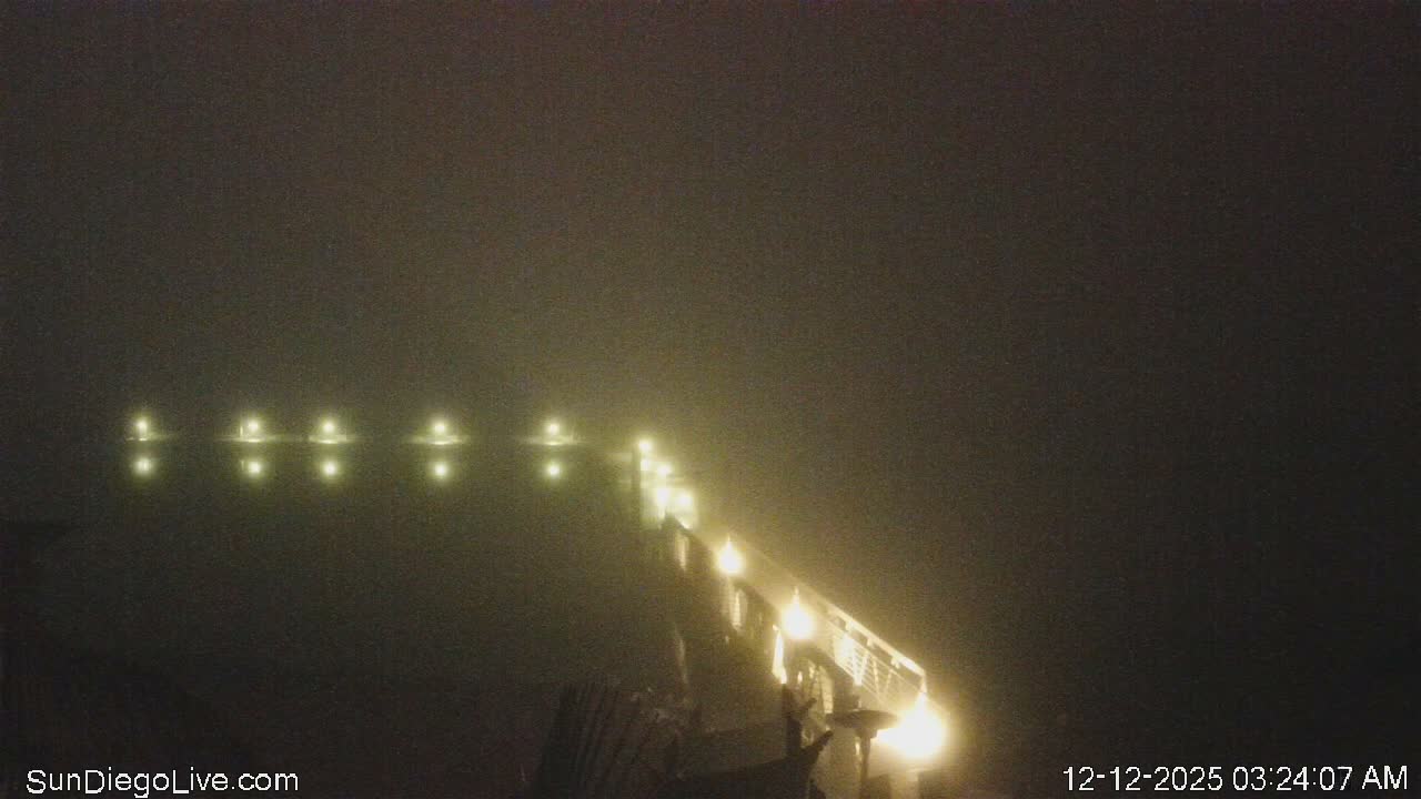 South San Diego & San Diego International Airport View with Radio from Shelter Island Live Cam SAN/KSAN - La Playa, San Diego, San Diego County, California, USA