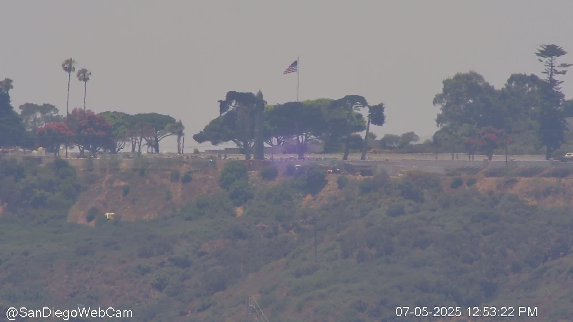 San Diego City / Bay 360 Panaromic & San Diego North Island Naval Air Sation NZY / KNZY Live Cam - Harbor Island, San Diego, San Diego County, California, USA