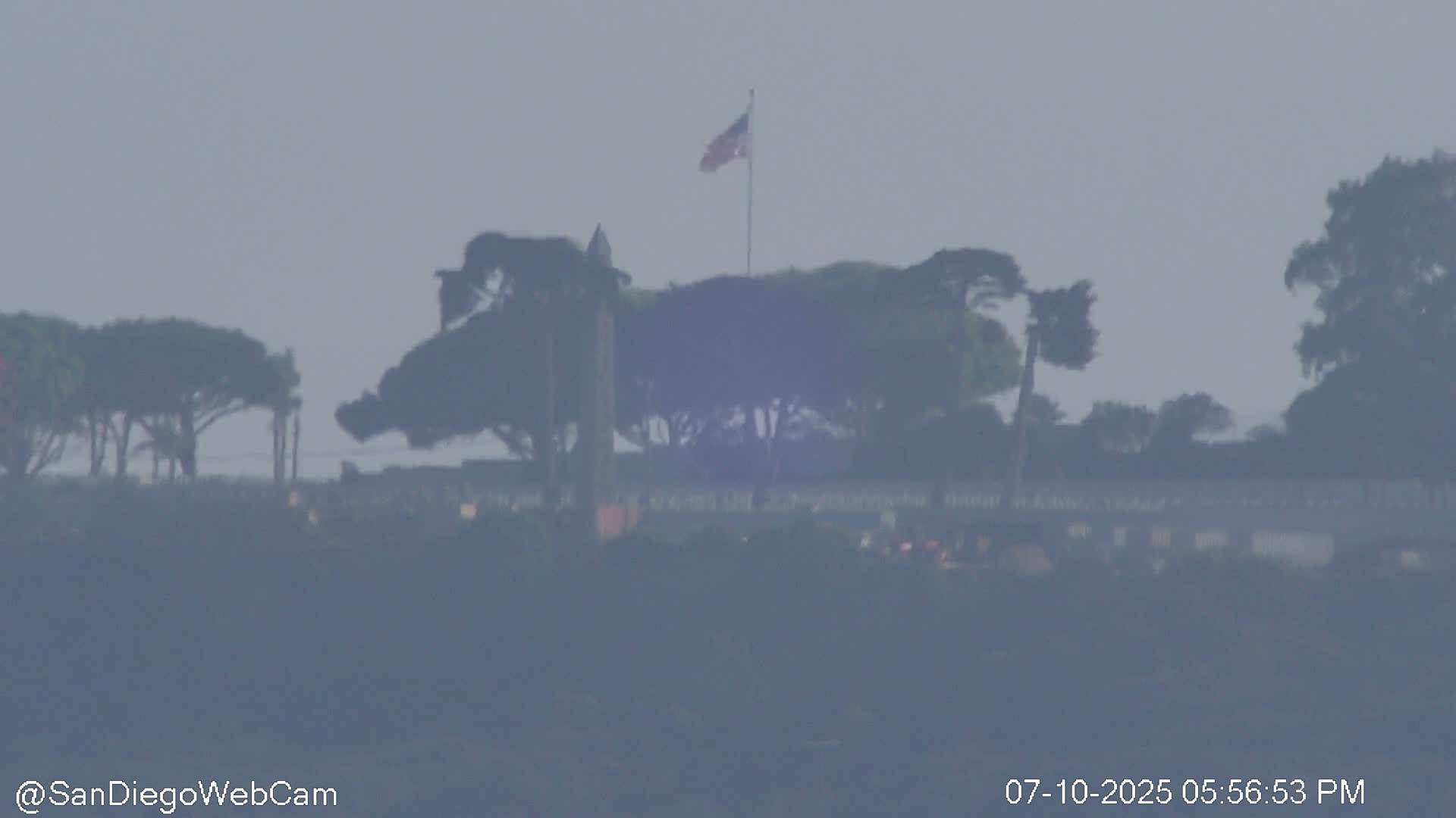 San Diego City / Bay 360 Panaromic & San Diego North Island Naval Air Sation NZY / KNZY Live Cam - Harbor Island, San Diego, San Diego County, California, USA