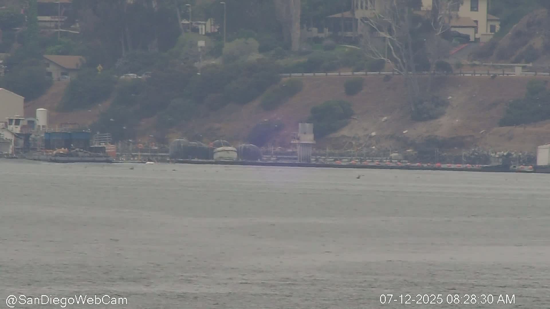 San Diego City / Bay 360 Panaromic & San Diego North Island Naval Air Sation NZY / KNZY Live Cam - Harbor Island, San Diego, San Diego County, California, USA