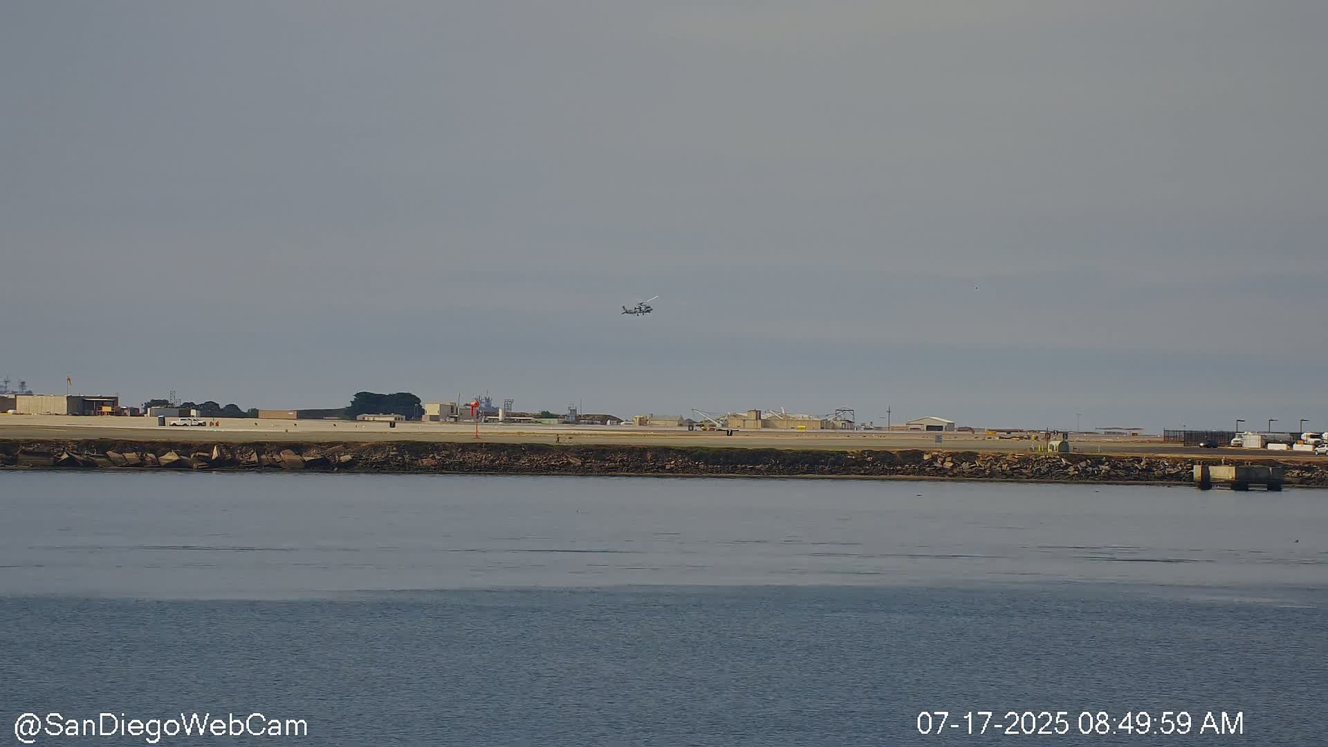 San Diego City / Bay 360 Panaromic & San Diego North Island Naval Air Sation NZY / KNZY Live Cam - Harbor Island, San Diego, San Diego County, California, USA