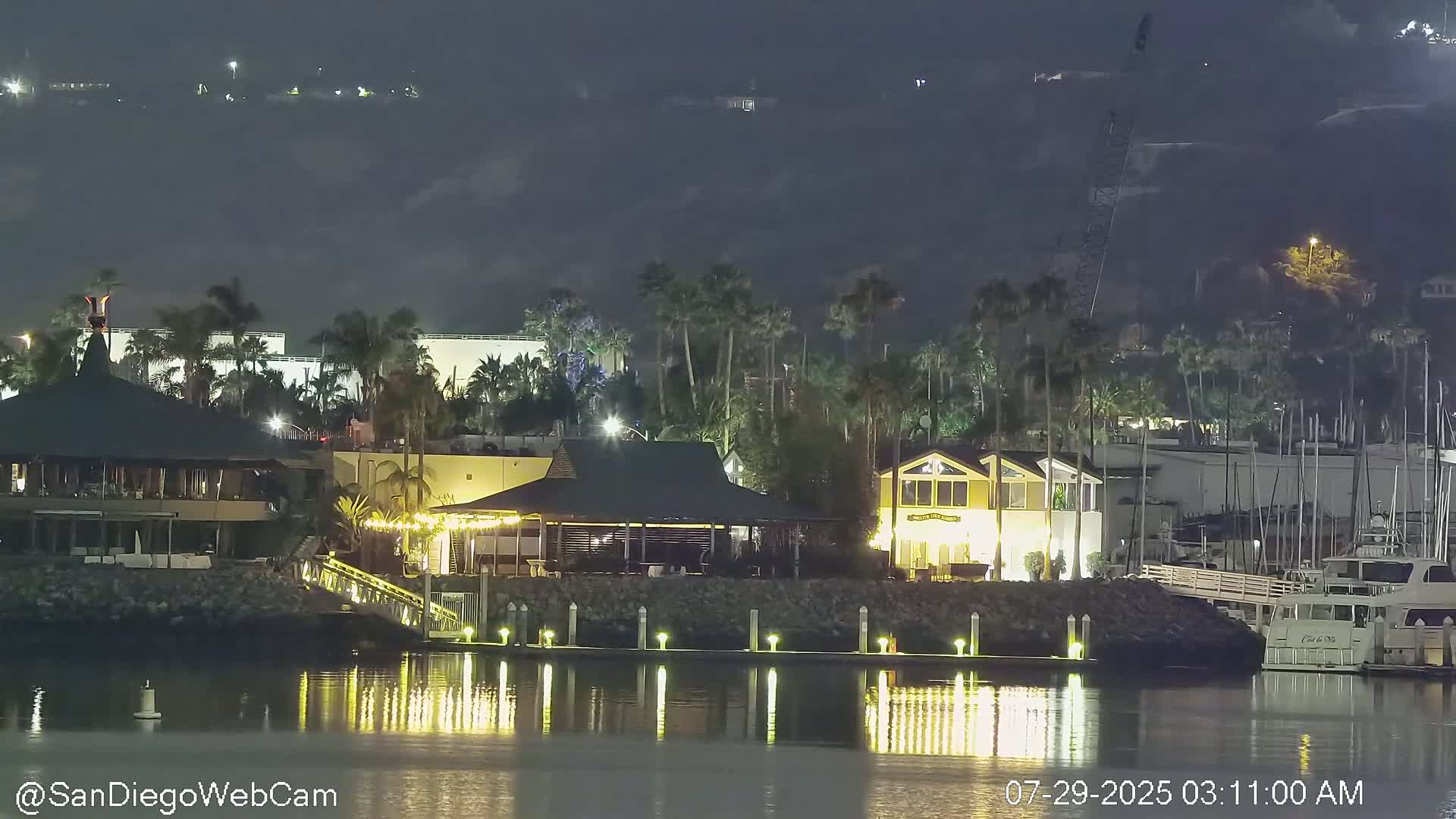 San Diego City / Bay 360 Panaromic & San Diego North Island Naval Air Sation NZY / KNZY Live Cam - Harbor Island, San Diego, San Diego County, California, USA