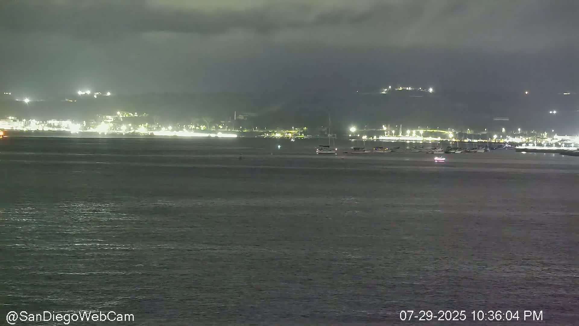 San Diego City / Bay 360 Panaromic & San Diego North Island Naval Air Sation NZY / KNZY Live Cam - Harbor Island, San Diego, San Diego County, California, USA