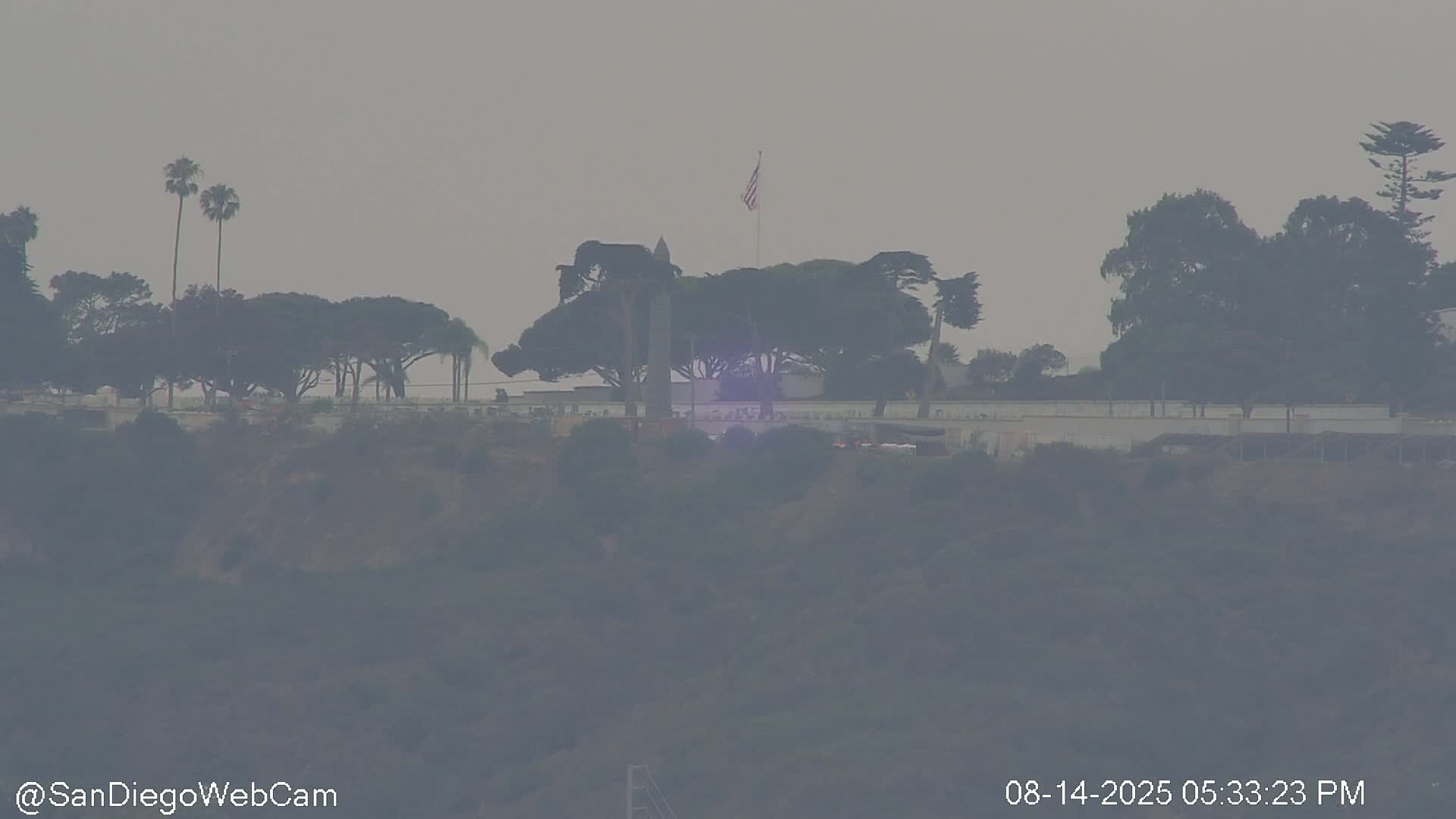 San Diego City / Bay 360 Panaromic & San Diego North Island Naval Air Sation NZY / KNZY Live Cam - Harbor Island, San Diego, San Diego County, California, USA
