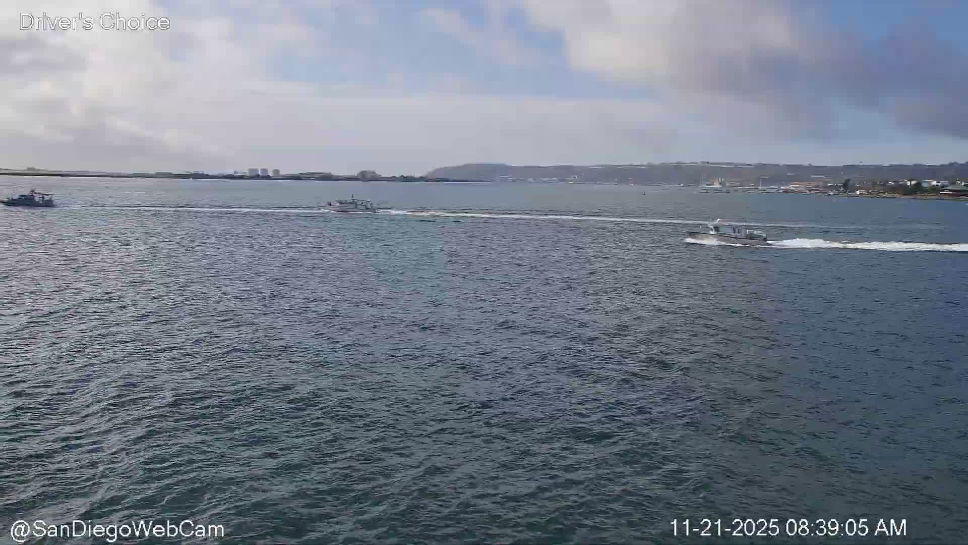 San Diego City / Bay 360 Panaromic & San Diego North Island Naval Air Sation NZY / KNZY Live Cam - Harbor Island, San Diego, San Diego County, California, USA