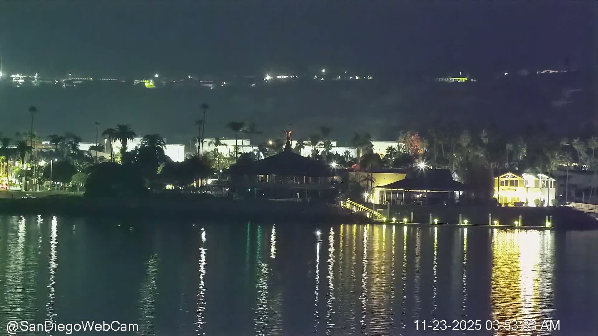 San Diego City / Bay 360 Panaromic & San Diego North Island Naval Air Sation NZY / KNZY Live Cam - Harbor Island, San Diego, San Diego County, California, USA