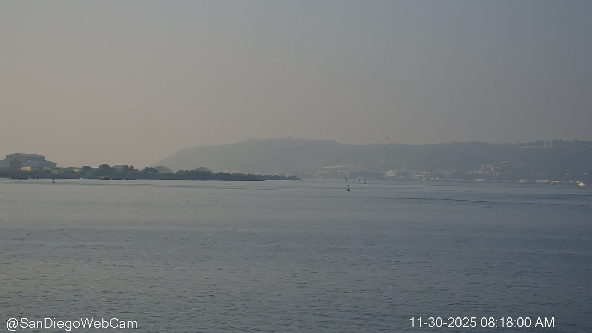 San Diego City / Bay 360 Panaromic & San Diego North Island Naval Air Sation NZY / KNZY Live Cam - Harbor Island, San Diego, San Diego County, California, USA