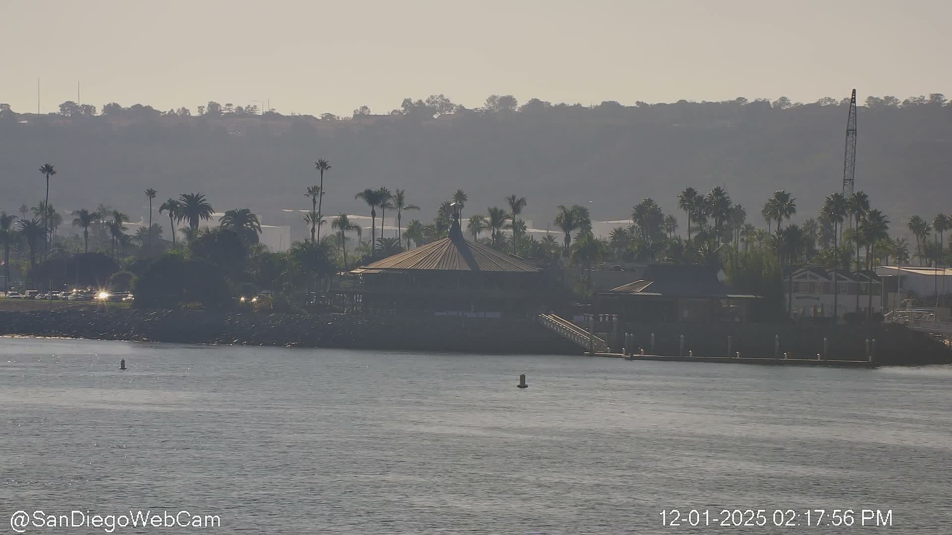 San Diego City / Bay 360 Panaromic & San Diego North Island Naval Air Sation NZY / KNZY Live Cam - Harbor Island, San Diego, San Diego County, California, USA