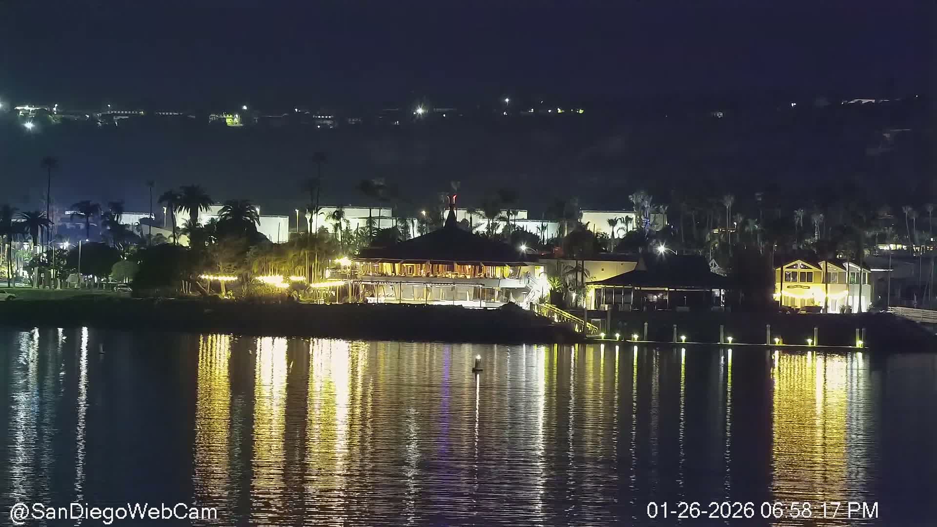 San Diego City / Bay 360 Panaromic & San Diego North Island Naval Air Sation NZY / KNZY Live Cam - Harbor Island, San Diego, San Diego County, California, USA