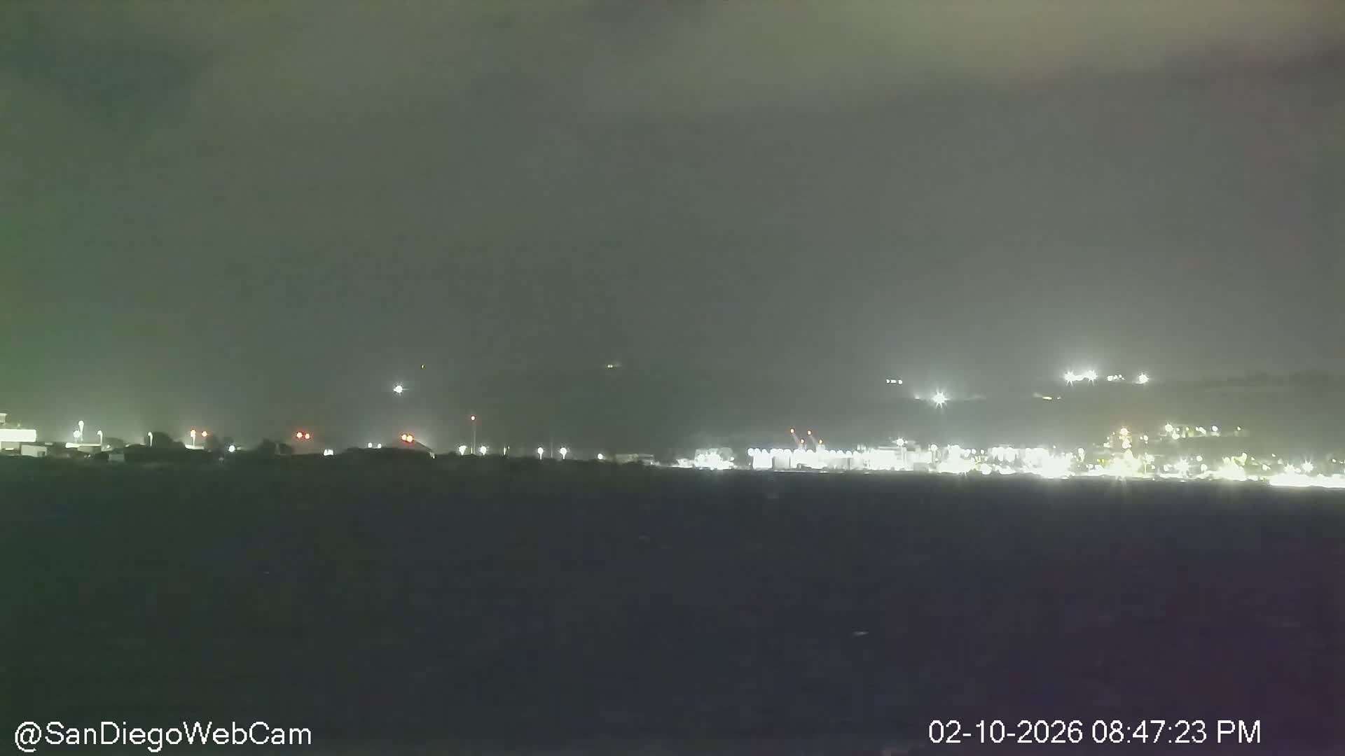 San Diego City / Bay 360 Panaromic & San Diego North Island Naval Air Sation NZY / KNZY Live Cam - Harbor Island, San Diego, San Diego County, California, USA