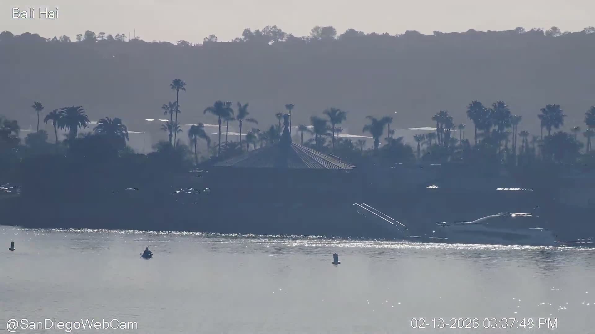 San Diego City / Bay 360 Panaromic & San Diego North Island Naval Air Sation NZY / KNZY Live Cam - Harbor Island, San Diego, San Diego County, California, USA