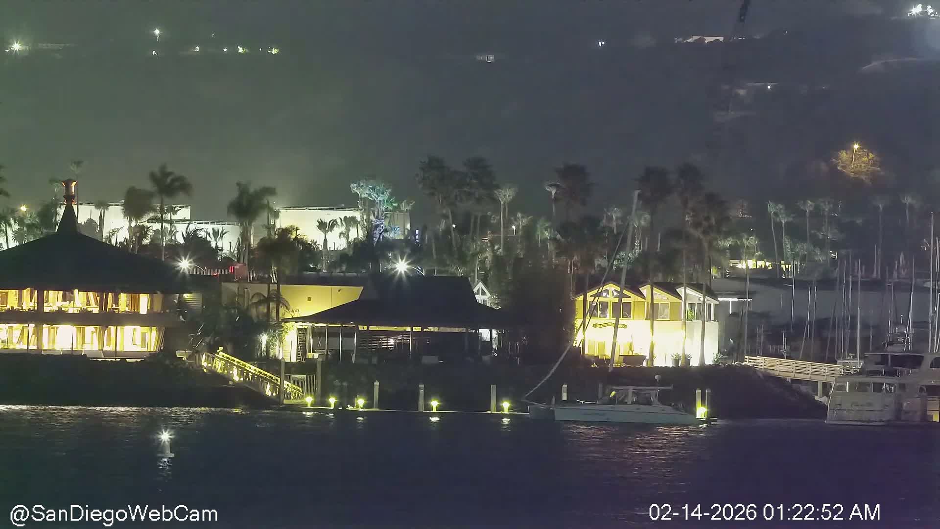 San Diego City / Bay 360 Panaromic & San Diego North Island Naval Air Sation NZY / KNZY Live Cam - Harbor Island, San Diego, San Diego County, California, USA