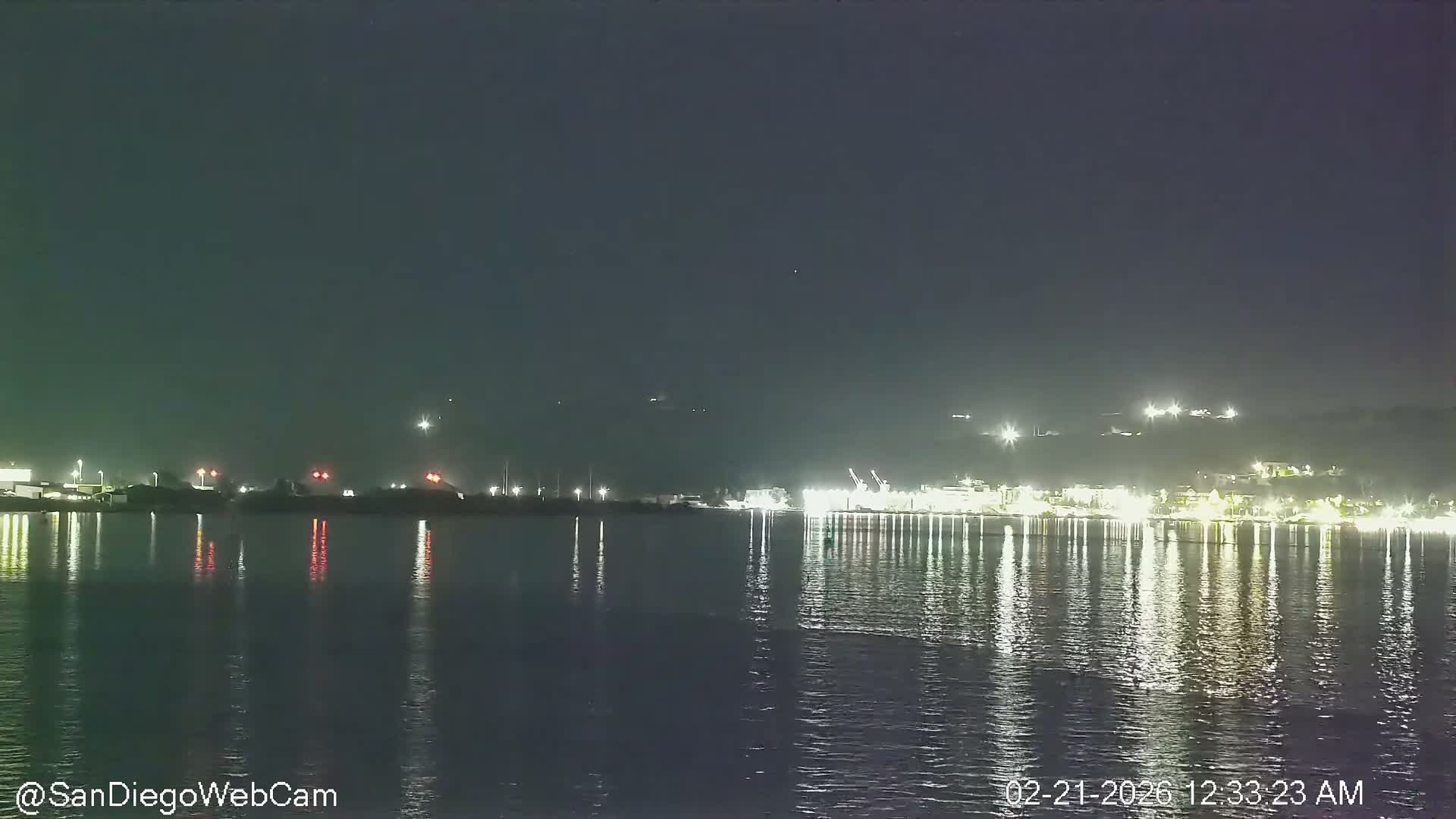 San Diego City / Bay 360 Panaromic & San Diego North Island Naval Air Sation NZY / KNZY Live Cam - Harbor Island, San Diego, San Diego County, California, USA