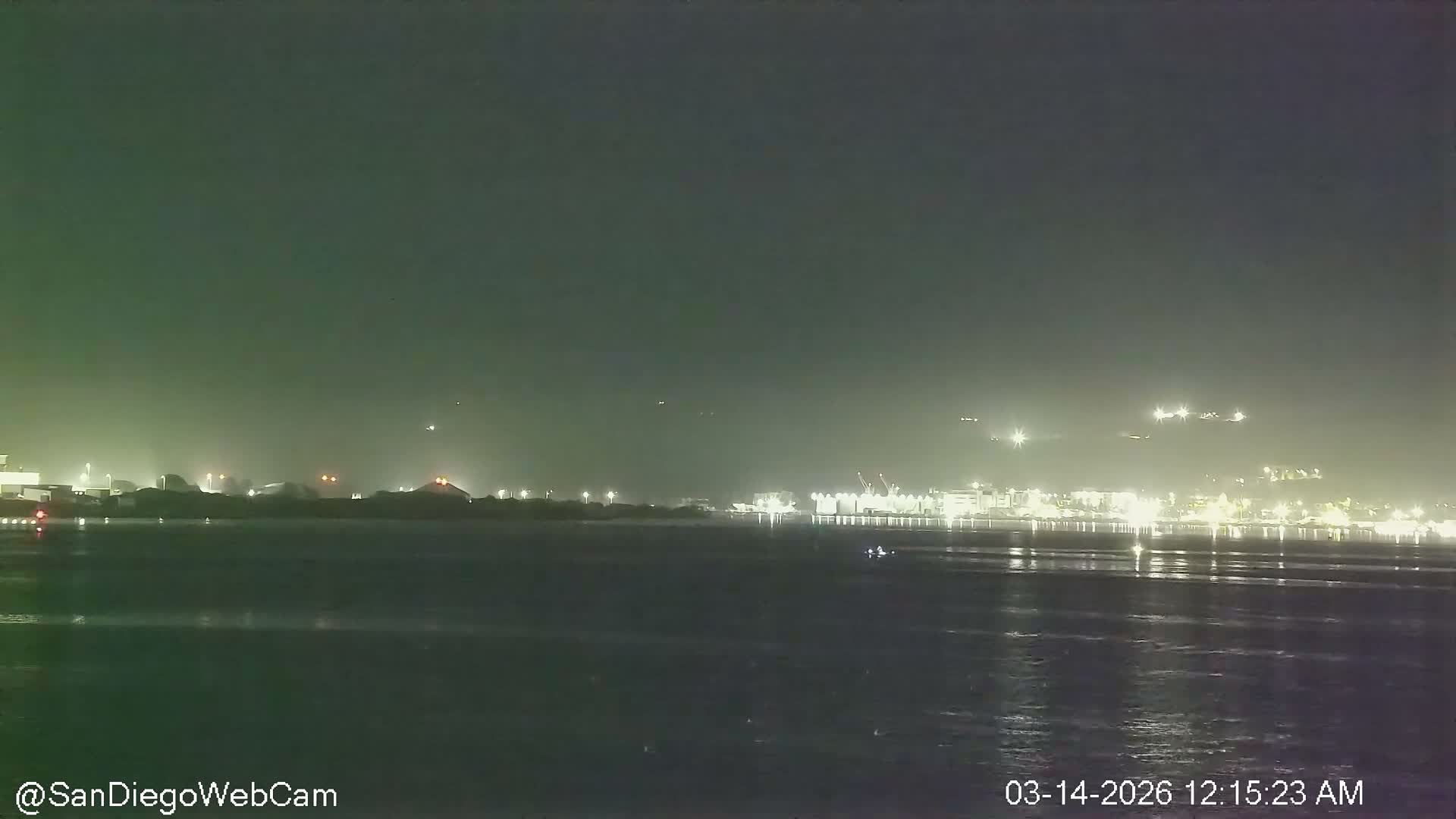 San Diego City / Bay 360 Panaromic & San Diego North Island Naval Air Sation NZY / KNZY Live Cam - Harbor Island, San Diego, San Diego County, California, USA