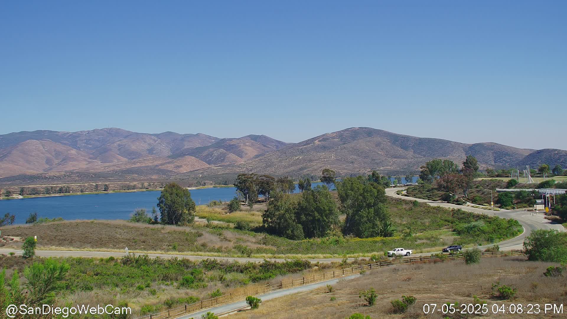 Chula Vista, Lower Lake Otay & Olympic Training Center Live Cam - Eastlake Vistas, Chula Vista, San Diego, California, USA
