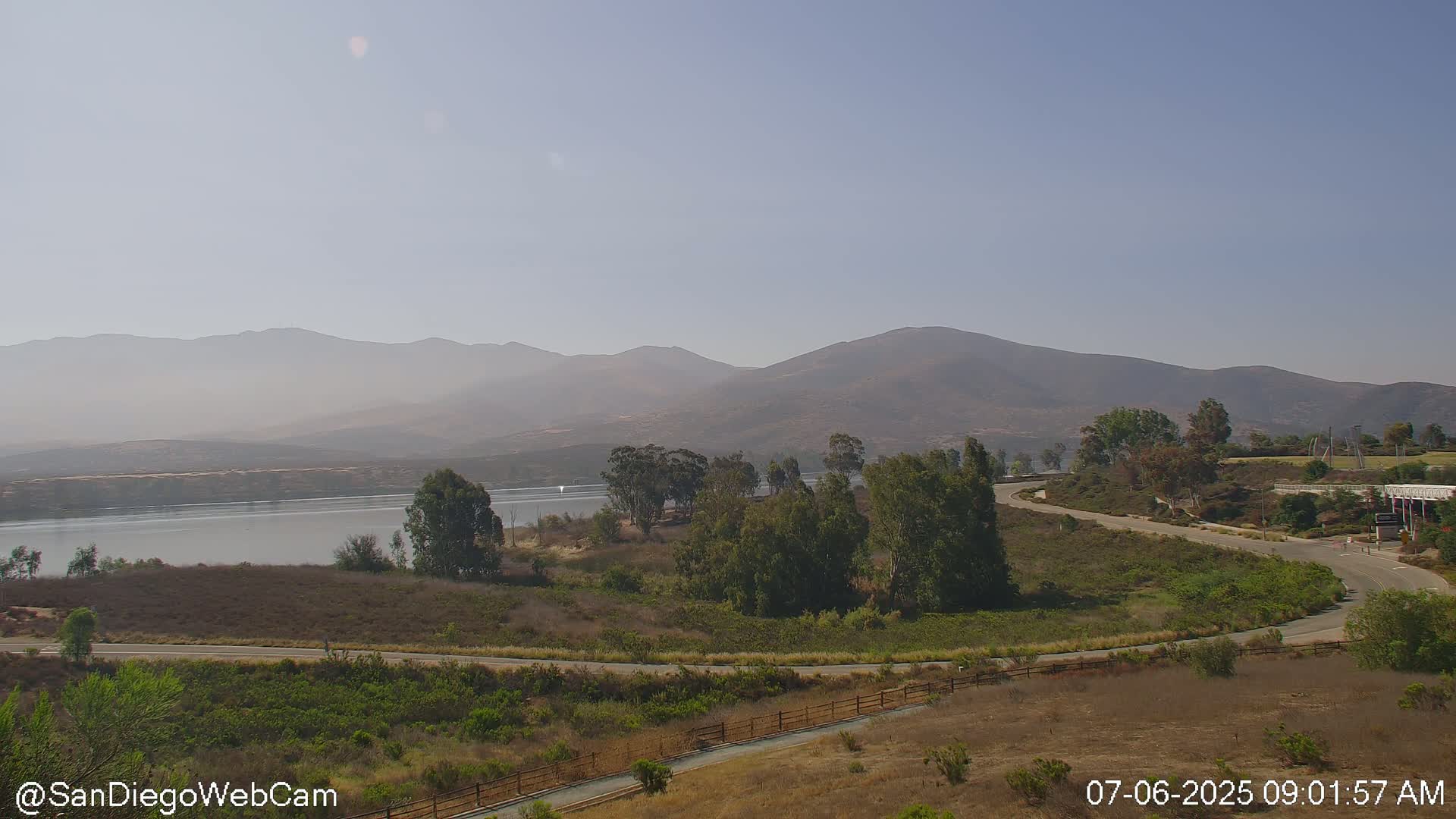 Chula Vista, Lower Lake Otay & Olympic Training Center Live Cam - Eastlake Vistas, Chula Vista, San Diego, California, USA