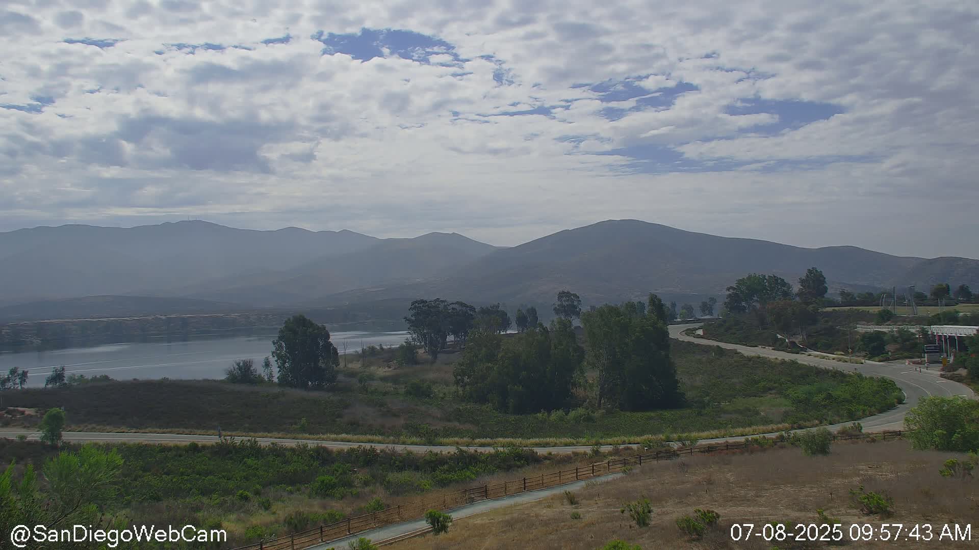 Chula Vista, Lower Lake Otay & Olympic Training Center Live Cam - Eastlake Vistas, Chula Vista, San Diego, California, USA