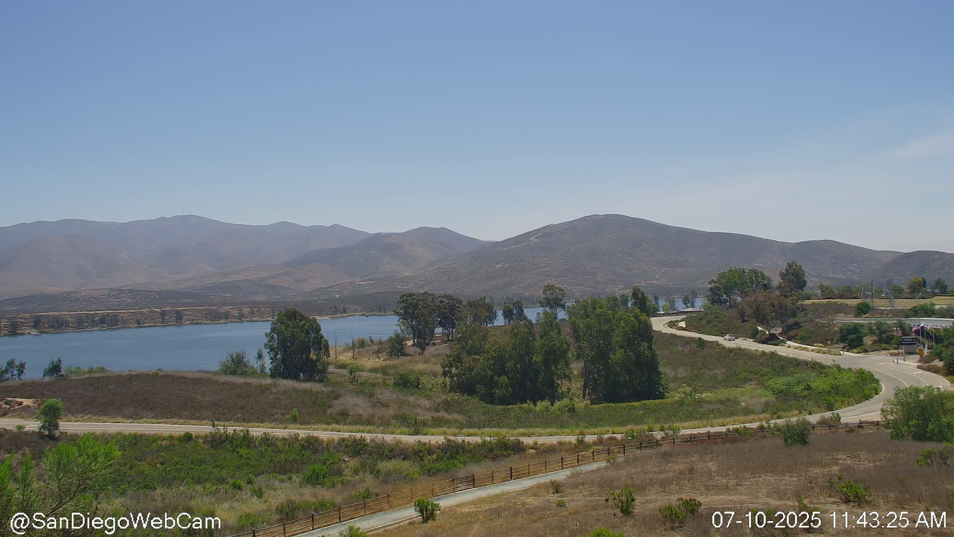 Chula Vista, Lower Lake Otay & Olympic Training Center Live Cam - Eastlake Vistas, Chula Vista, San Diego, California, USA