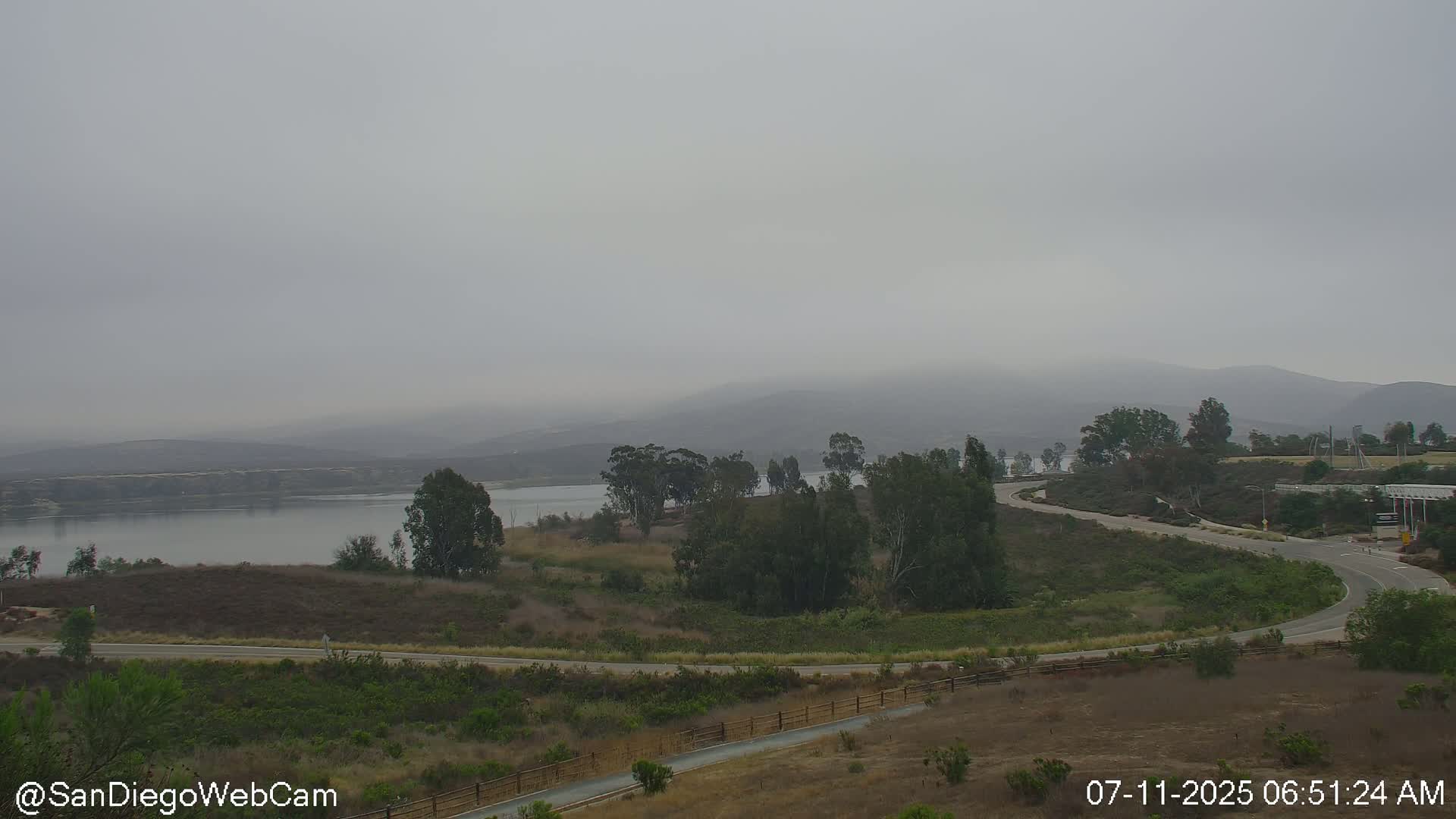 Chula Vista, Lower Lake Otay & Olympic Training Center Live Cam - Eastlake Vistas, Chula Vista, San Diego, California, USA