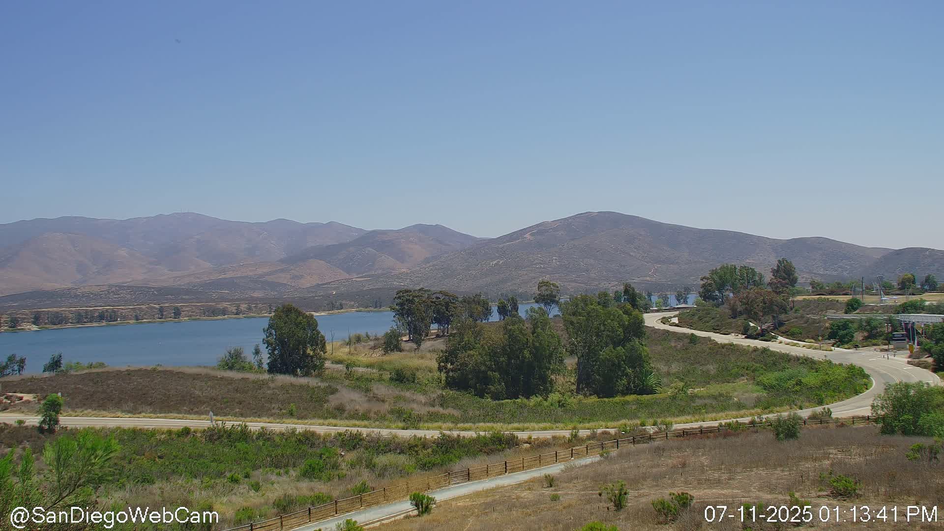 Chula Vista, Lower Lake Otay & Olympic Training Center Live Cam - Eastlake Vistas, Chula Vista, San Diego, California, USA