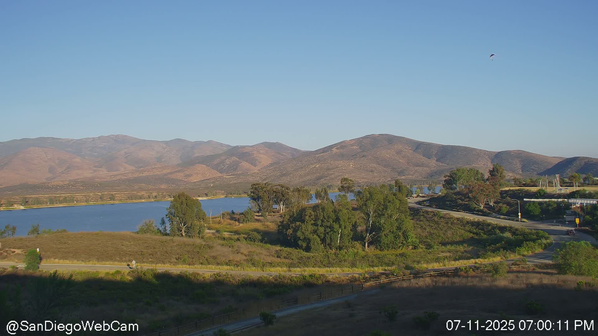 Chula Vista, Lower Lake Otay & Olympic Training Center Live Cam - Eastlake Vistas, Chula Vista, San Diego, California, USA