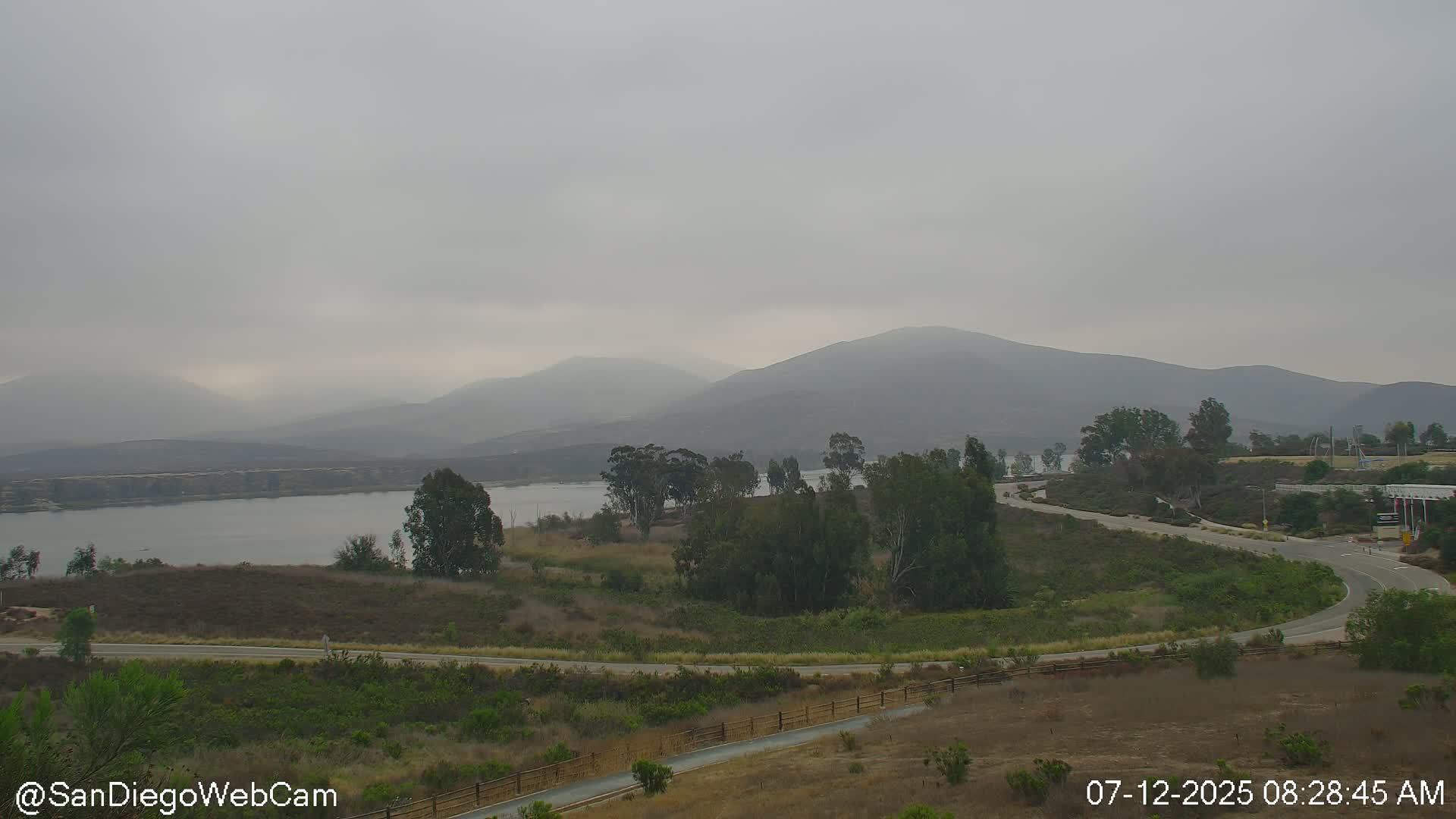 Chula Vista, Lower Lake Otay & Olympic Training Center Live Cam - Eastlake Vistas, Chula Vista, San Diego, California, USA