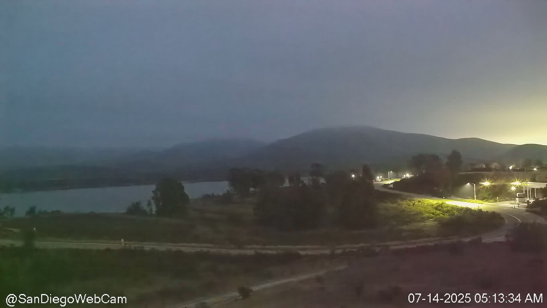 Chula Vista, Lower Lake Otay & Olympic Training Center Live Cam - Eastlake Vistas, Chula Vista, San Diego, California, USA