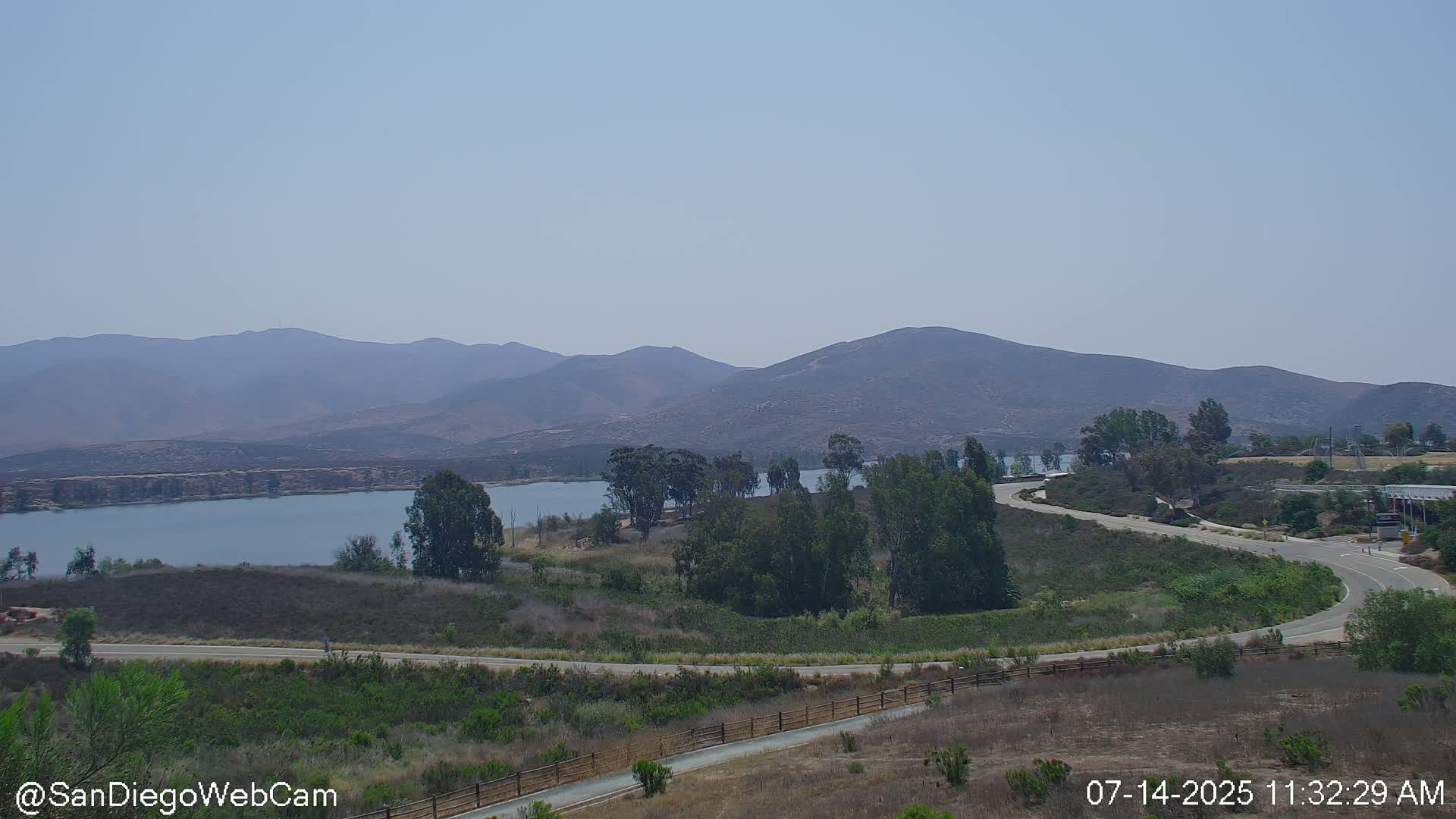 Chula Vista, Lower Lake Otay & Olympic Training Center Live Cam - Eastlake Vistas, Chula Vista, San Diego, California, USA