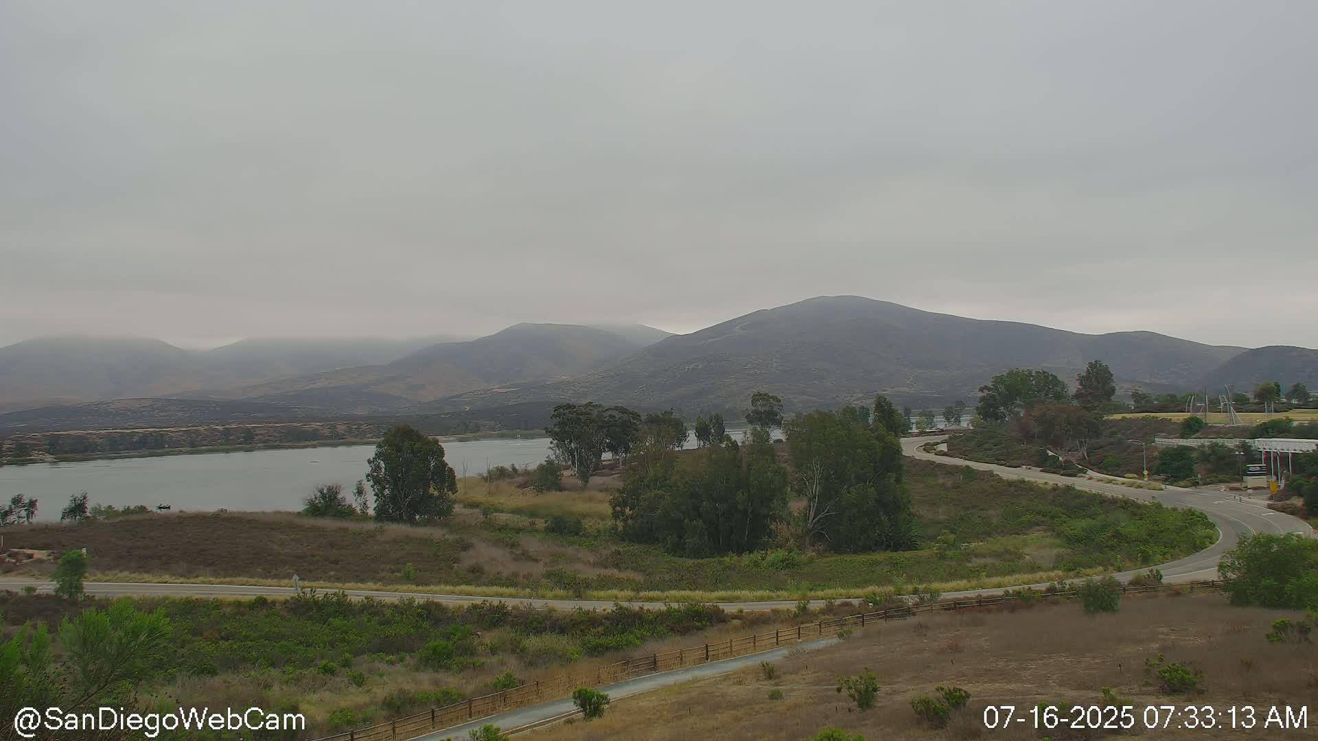 Chula Vista, Lower Lake Otay & Olympic Training Center Live Cam - Eastlake Vistas, Chula Vista, San Diego, California, USA