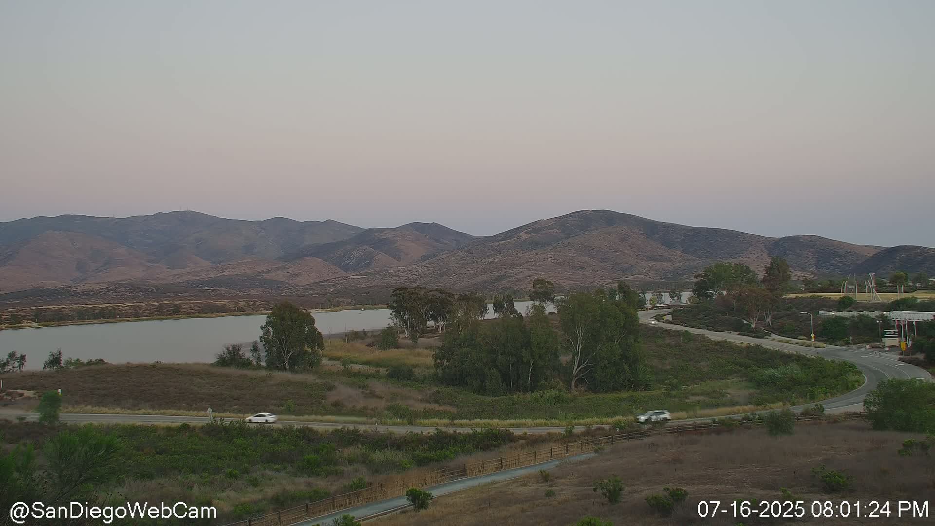Chula Vista, Lower Lake Otay & Olympic Training Center Live Cam - Eastlake Vistas, Chula Vista, San Diego, California, USA