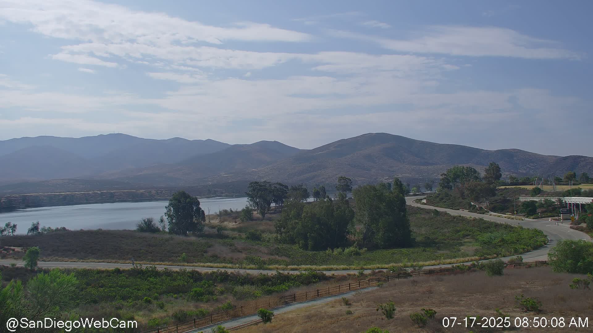 Chula Vista, Lower Lake Otay & Olympic Training Center Live Cam - Eastlake Vistas, Chula Vista, San Diego, California, USA