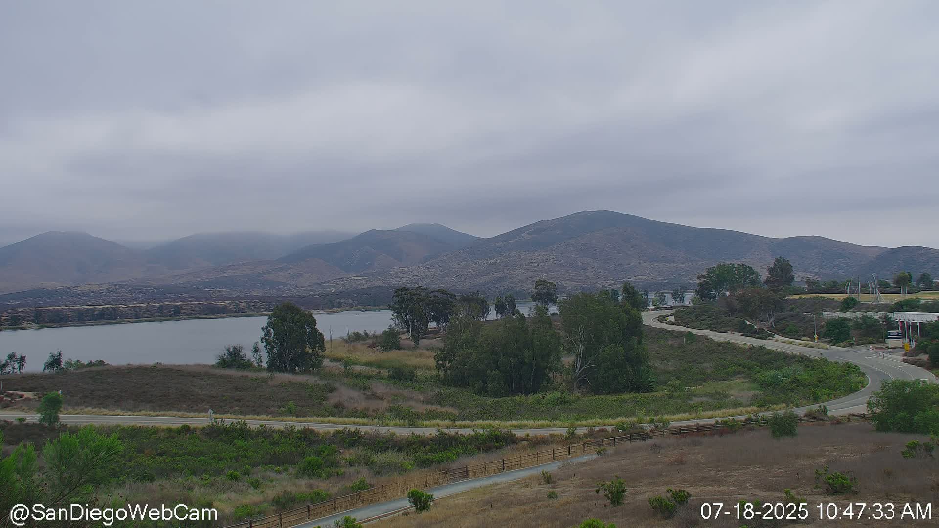 Chula Vista, Lower Lake Otay & Olympic Training Center Live Cam - Eastlake Vistas, Chula Vista, San Diego, California, USA