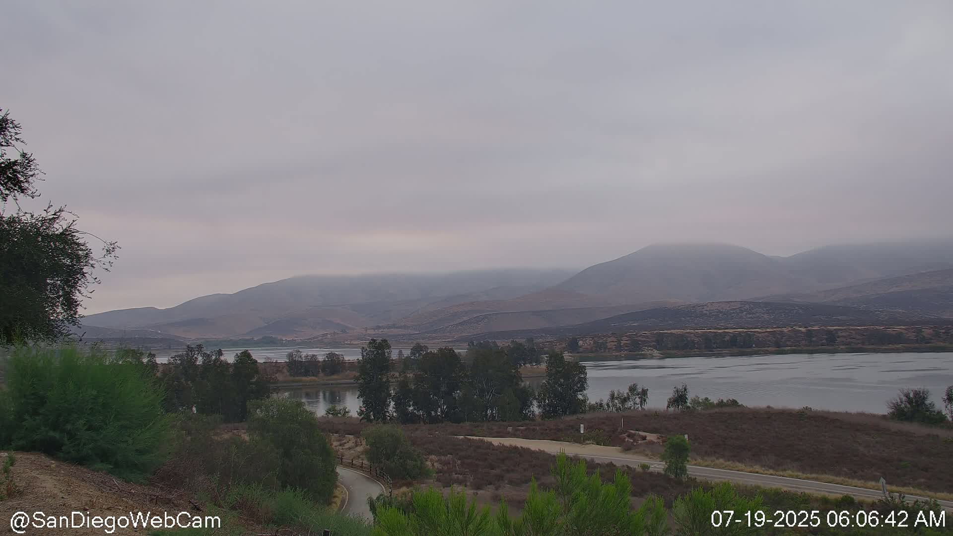 Chula Vista, Lower Lake Otay & Olympic Training Center Live Cam - Eastlake Vistas, Chula Vista, San Diego, California, USA