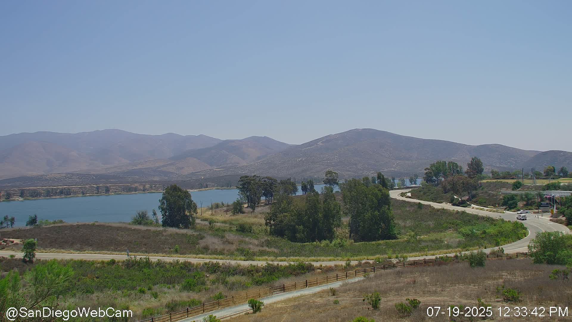 Chula Vista, Lower Lake Otay & Olympic Training Center Live Cam - Eastlake Vistas, Chula Vista, San Diego, California, USA