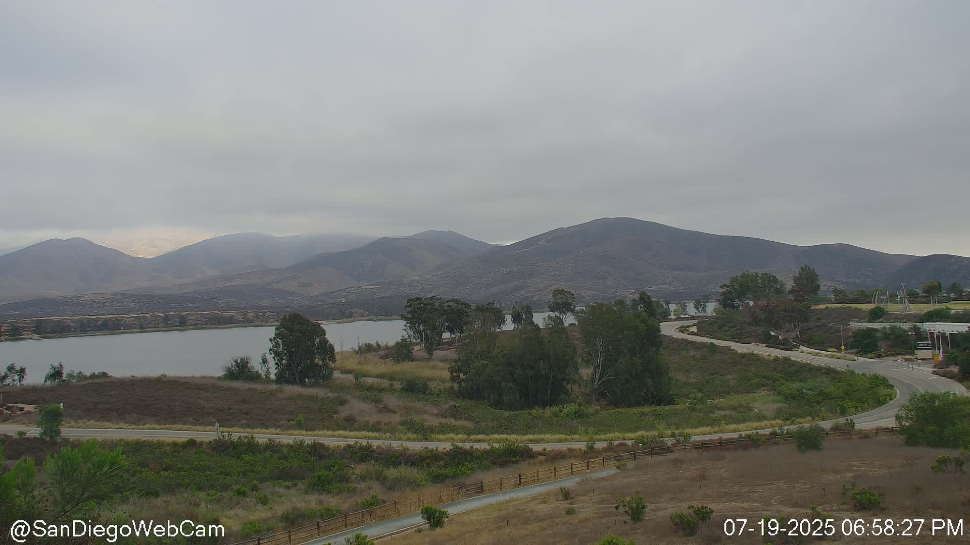 Chula Vista, Lower Lake Otay & Olympic Training Center Live Cam - Eastlake Vistas, Chula Vista, San Diego, California, USA