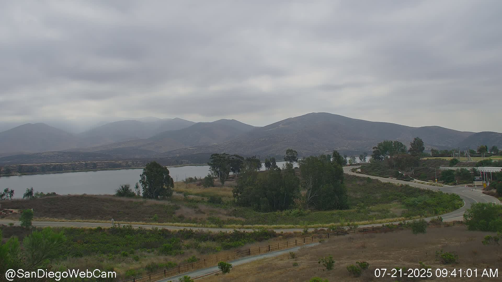 Chula Vista, Lower Lake Otay & Olympic Training Center Live Cam - Eastlake Vistas, Chula Vista, San Diego, California, USA